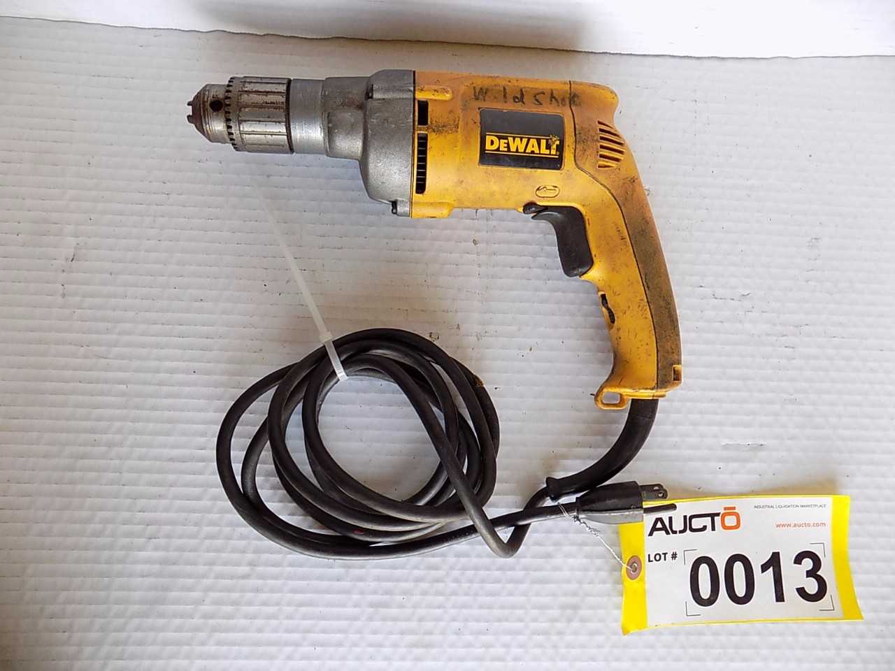 DEWALT DW235G DRILL - MISCELLANEOUS