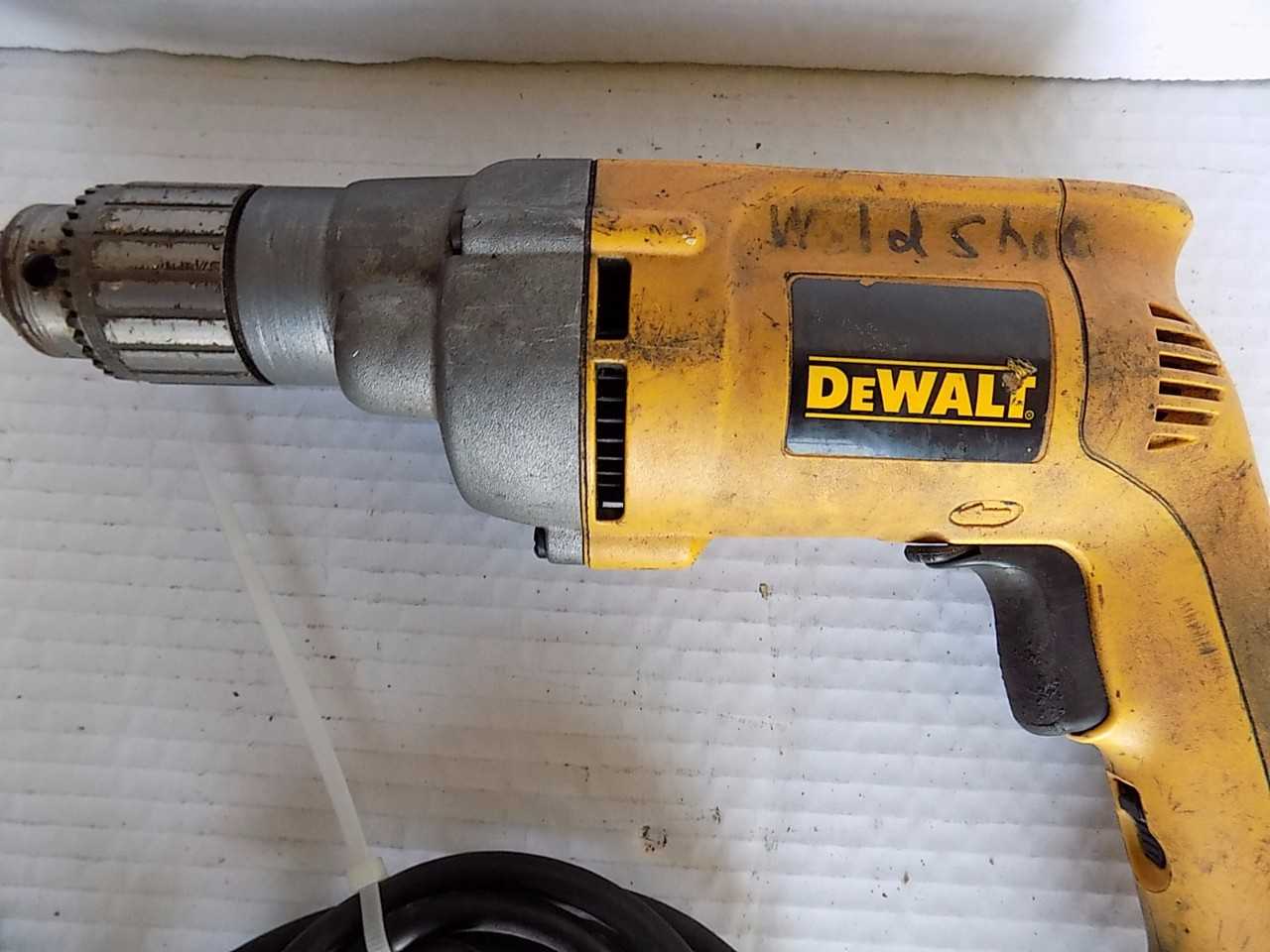 DEWALT DW235G DRILL - MISCELLANEOUS