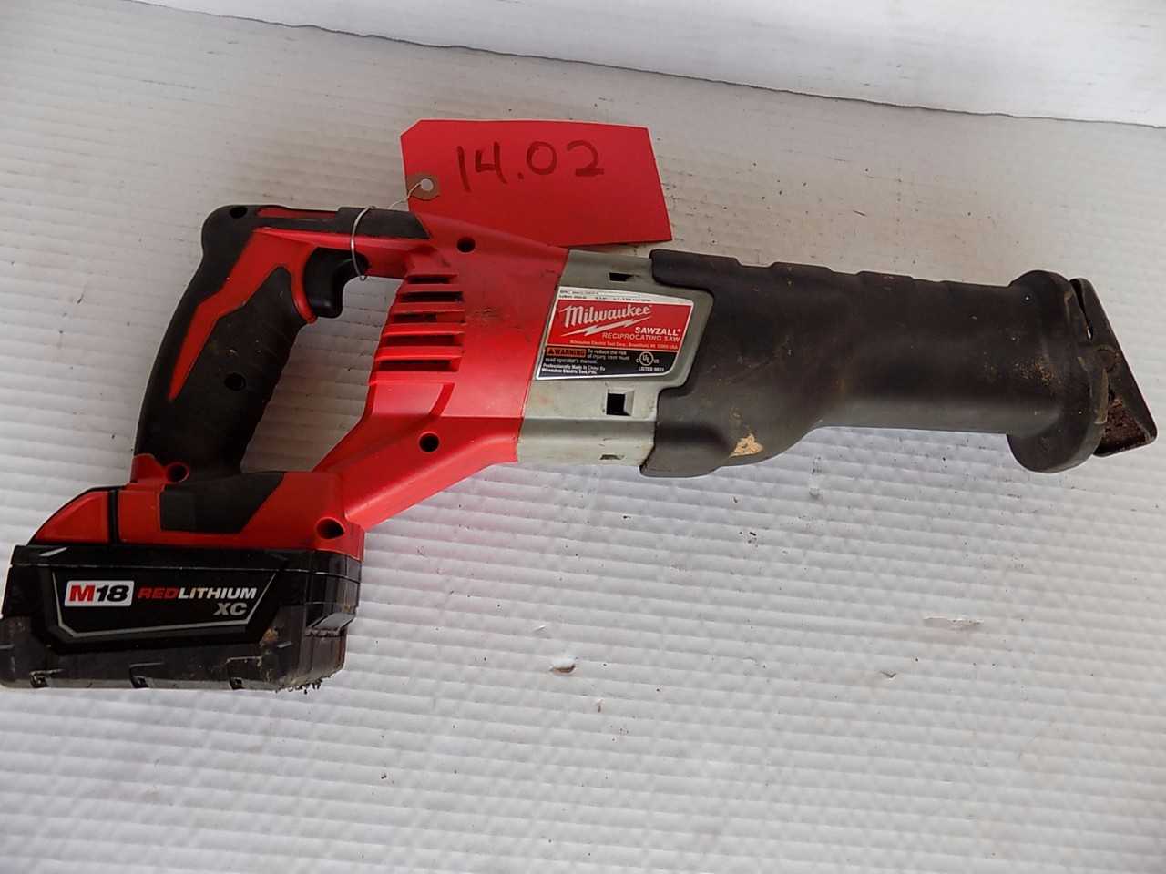 MILWAUKEE 2620-20 SAWZALL 18 V - MISCELLANEOUS