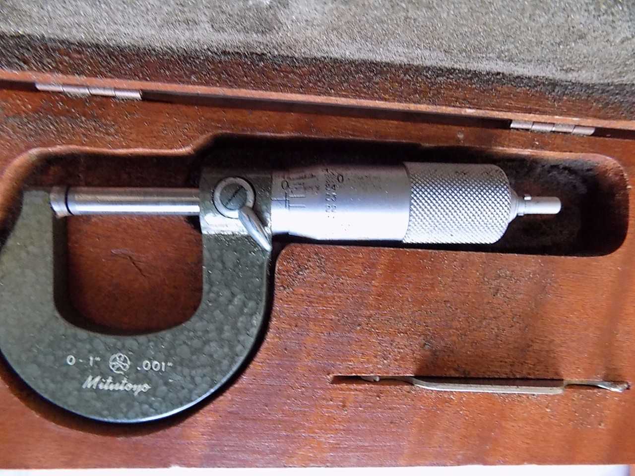 LOT OF 6 MITUTOYO MEASUREMENT TOOLS - MISCELLANEOUS