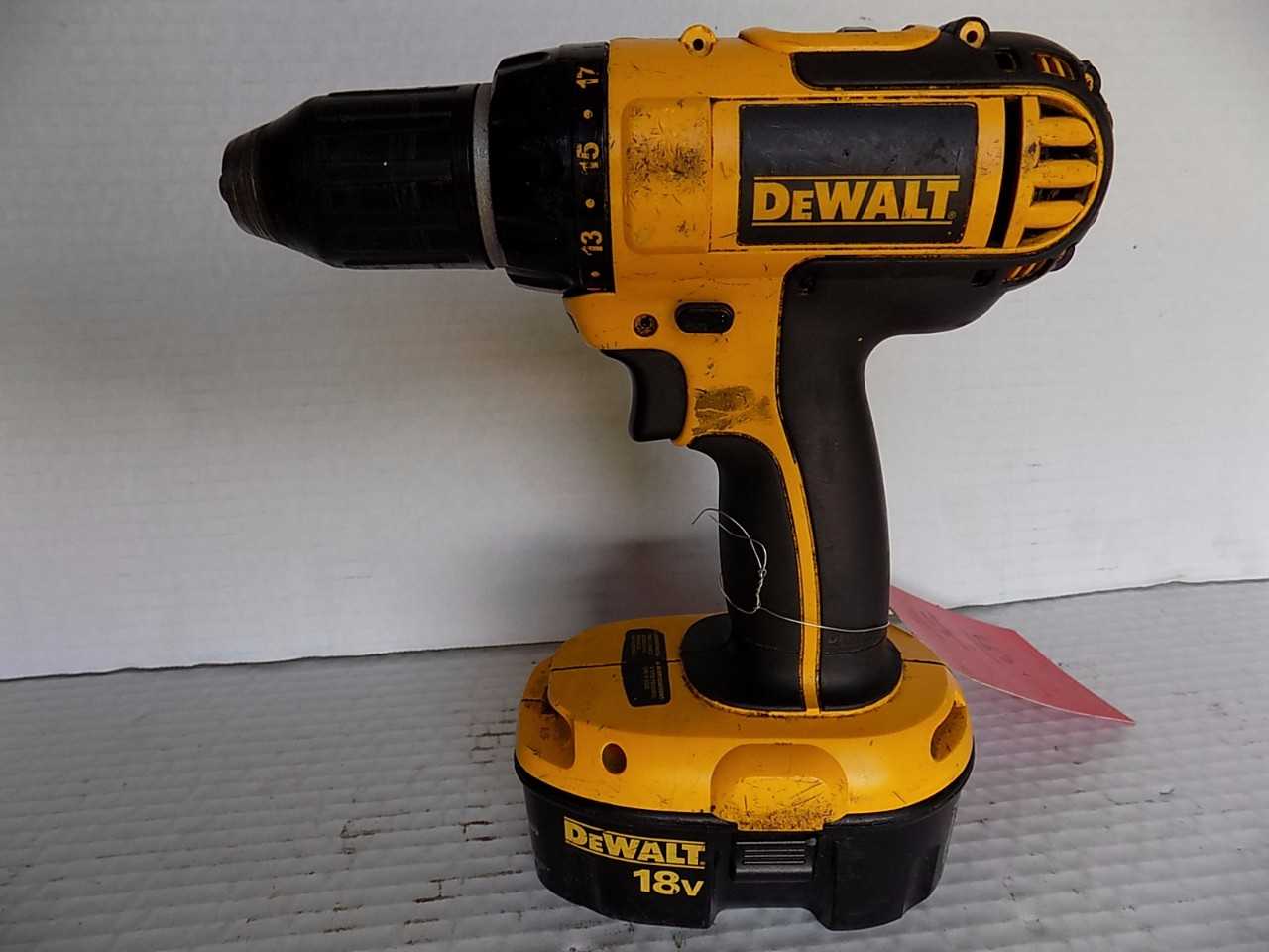 DEWALT DC720 CORDLESS DRILL 18 V - MISCELLANEOUS