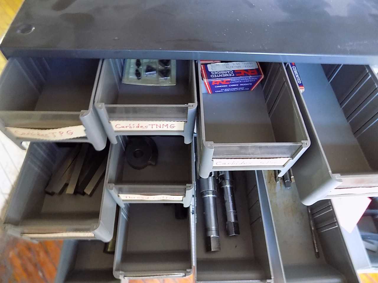 LOT OF ASSORTED DRILL BITS, MILLING TOOLS, MEASURING TOOLS - MISCELLANEOUS