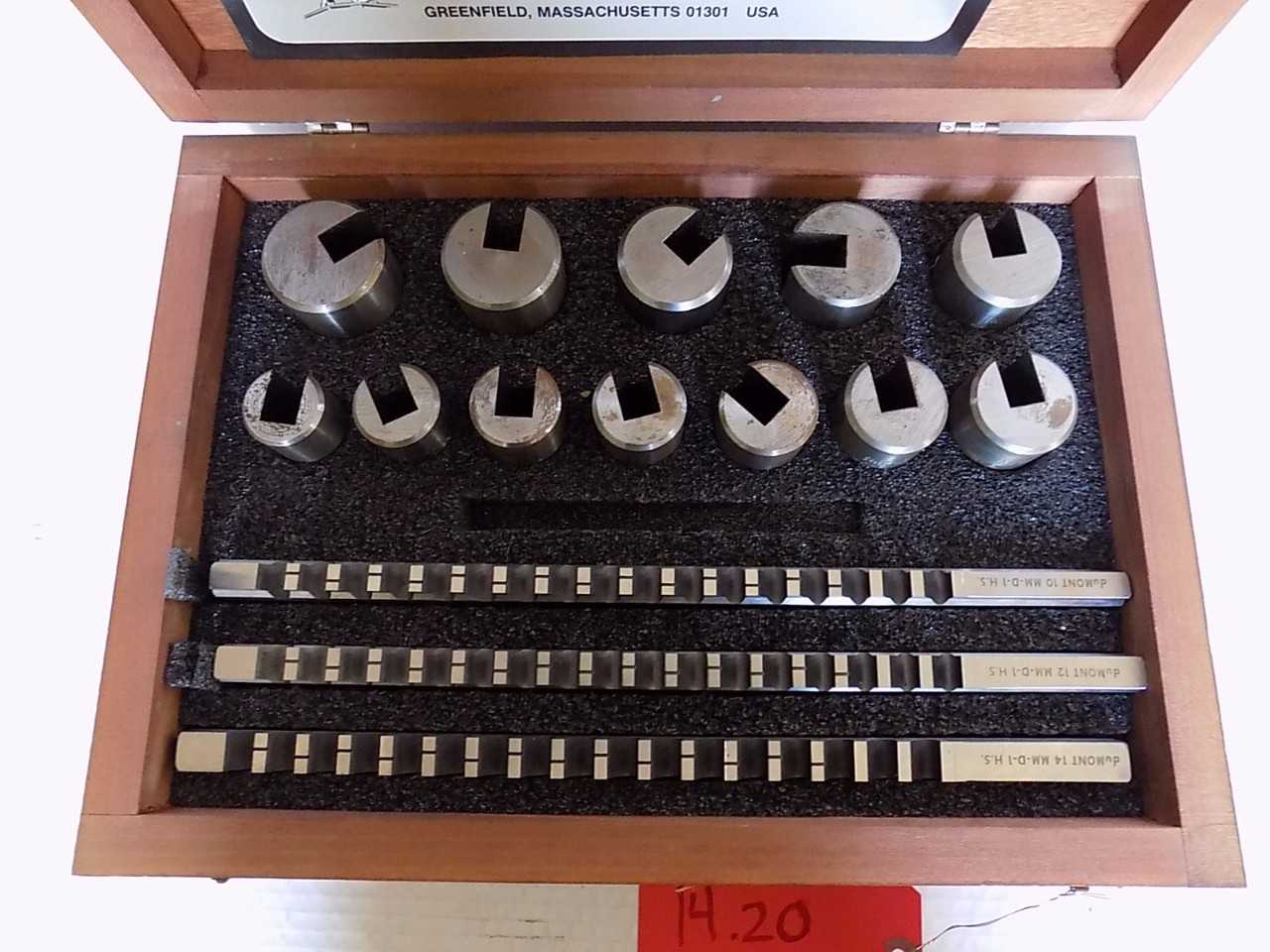 DUMONT MINUTE MAN BROACH SET NUMBER 80 METRIC - MISCELLANEOUS