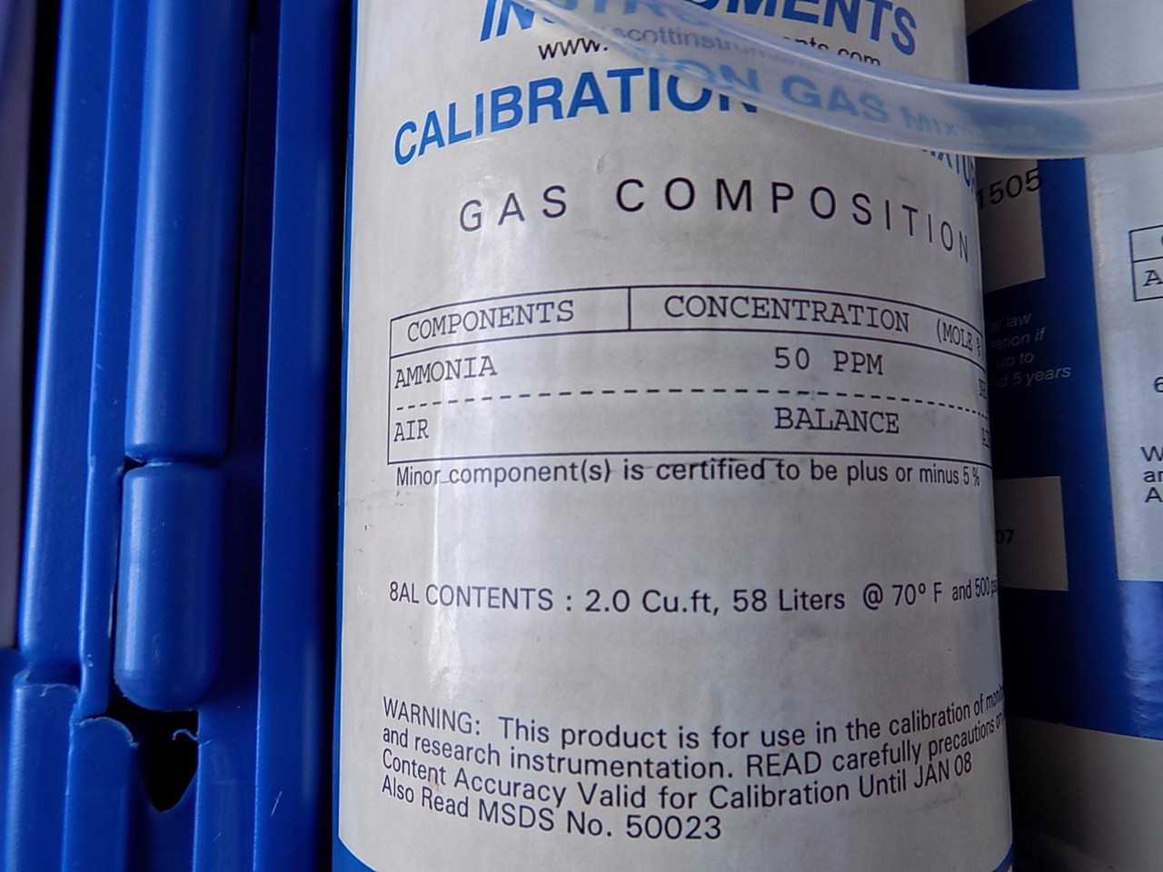 SCOTT INSTRUMENTS CALGAZ GAS CALIBRATION KIT - MISCELLANEOUS