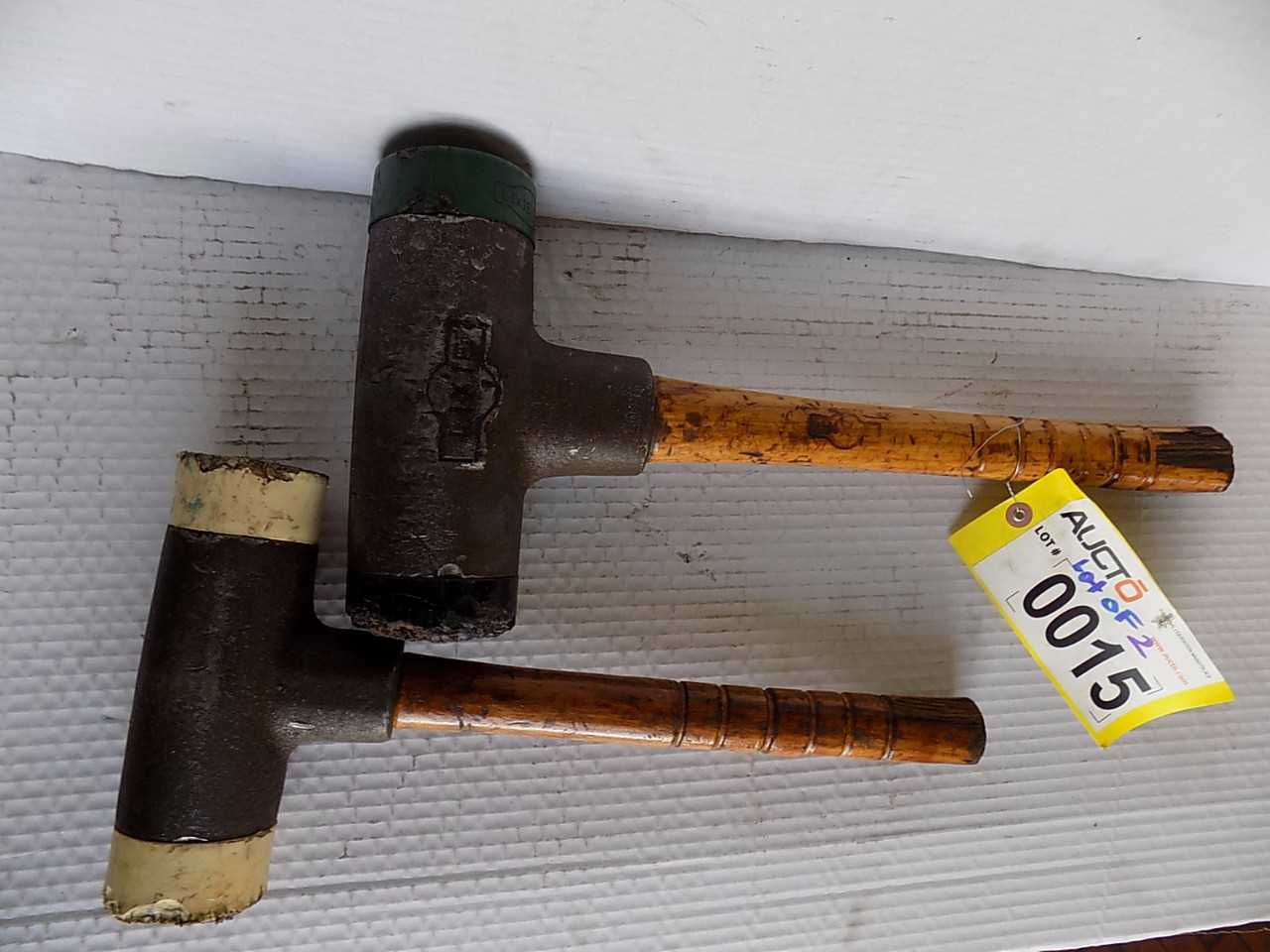 LOT OF 2 LARGE HAMMERS - MISCELLANEOUS