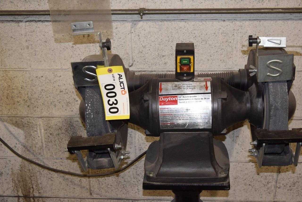 DAYTON 12 IN BENCH GRINDER - MISCELLANEOUS