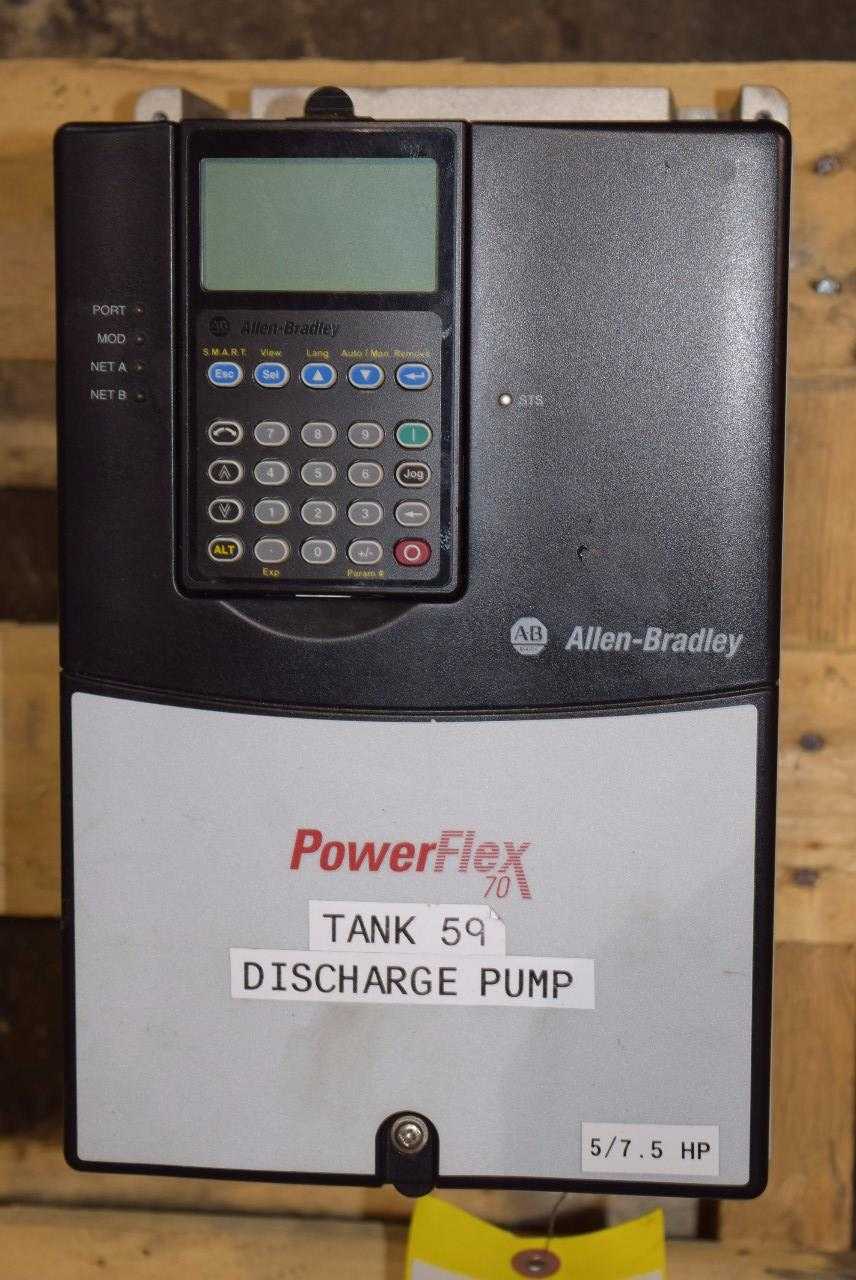 ALLEN BRADLEY POWERFLEX 70 7.5 HP MOTOR DRIVE - MISCELLANEOUS