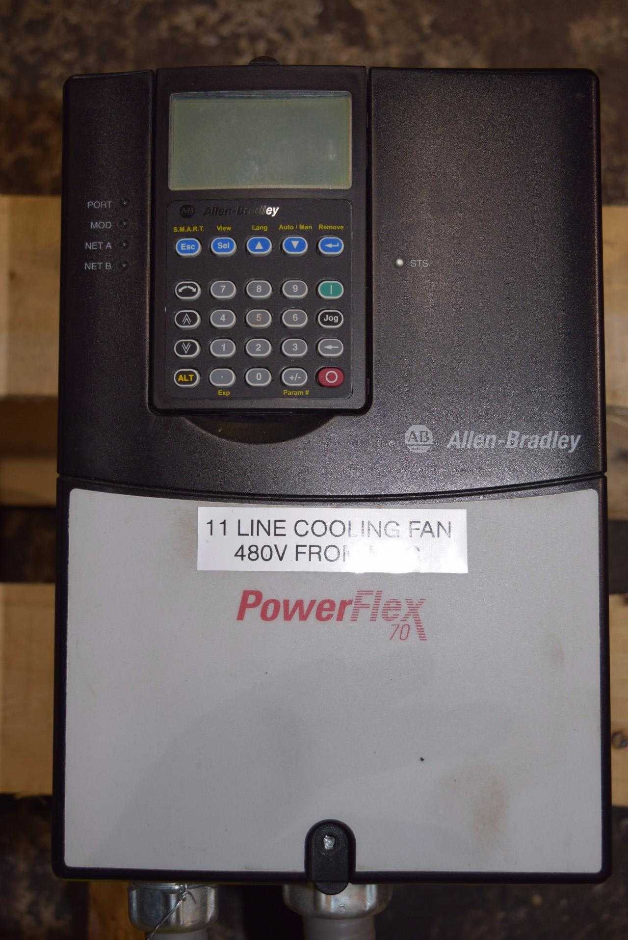 ALLEN BRADLEY POWERFLEX 70 7.5 HP MOTOR DRIVE - MISCELLANEOUS