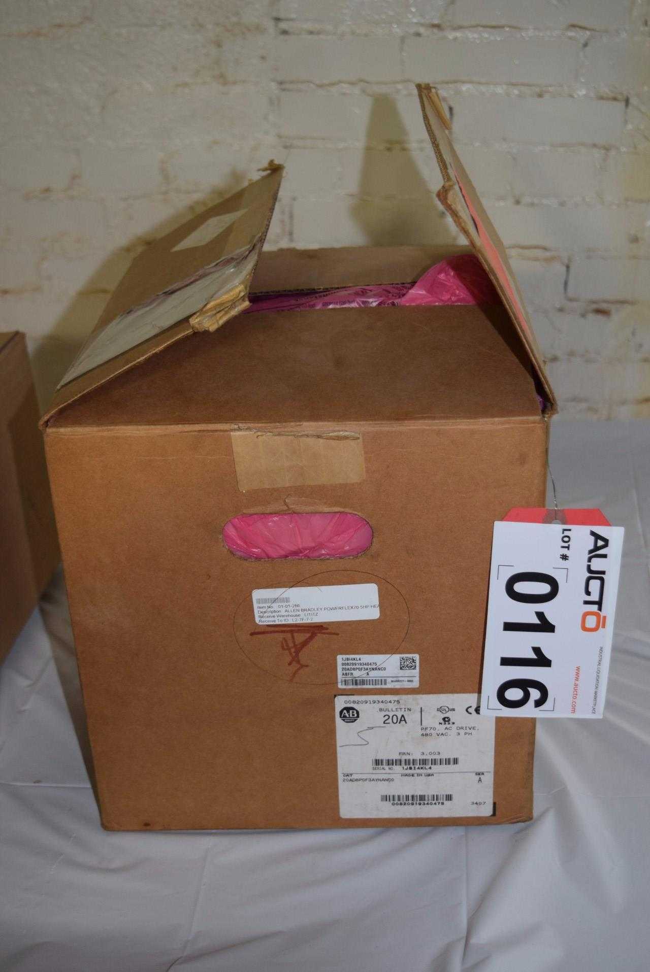 ALLEN BRADLEY POWERFLEX 70 5 HP MOTOR DRIVE - MISCELLANEOUS