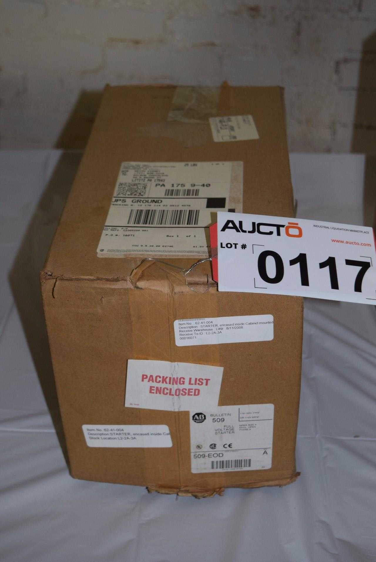 ALLEN BRADLEY E0D SIZE 4 STARTER - MISCELLANEOUS