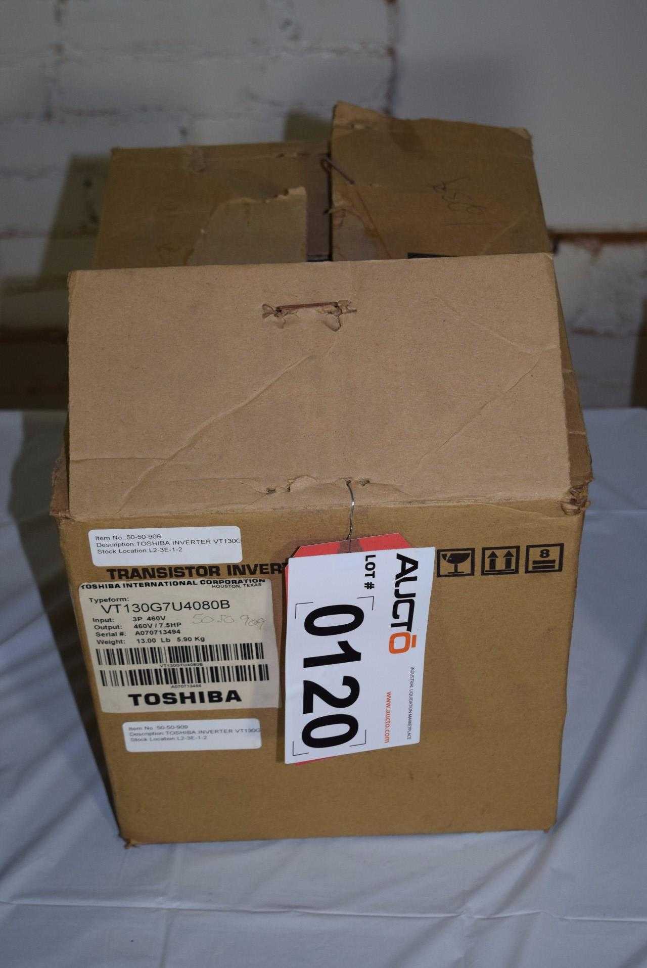 TOSHIBA VT130 G7U4 080B AC DRIVE 7.5 HP 460 V - MISCELLANEOUS