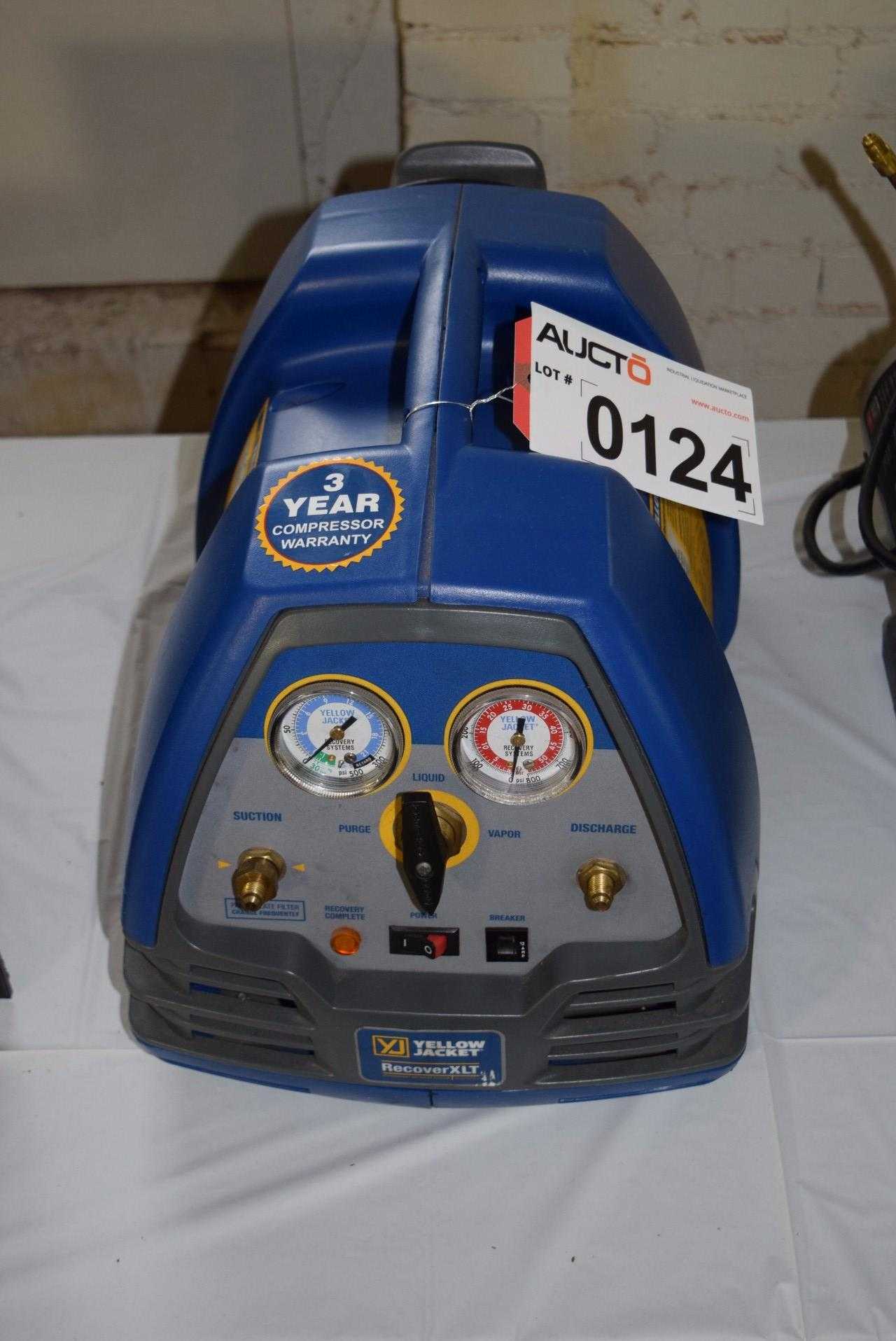 YELLOW JACKET RECOVERXLT 95760 REFRIGERANT RECOVERY SYSTEM - MISCELLANEOUS