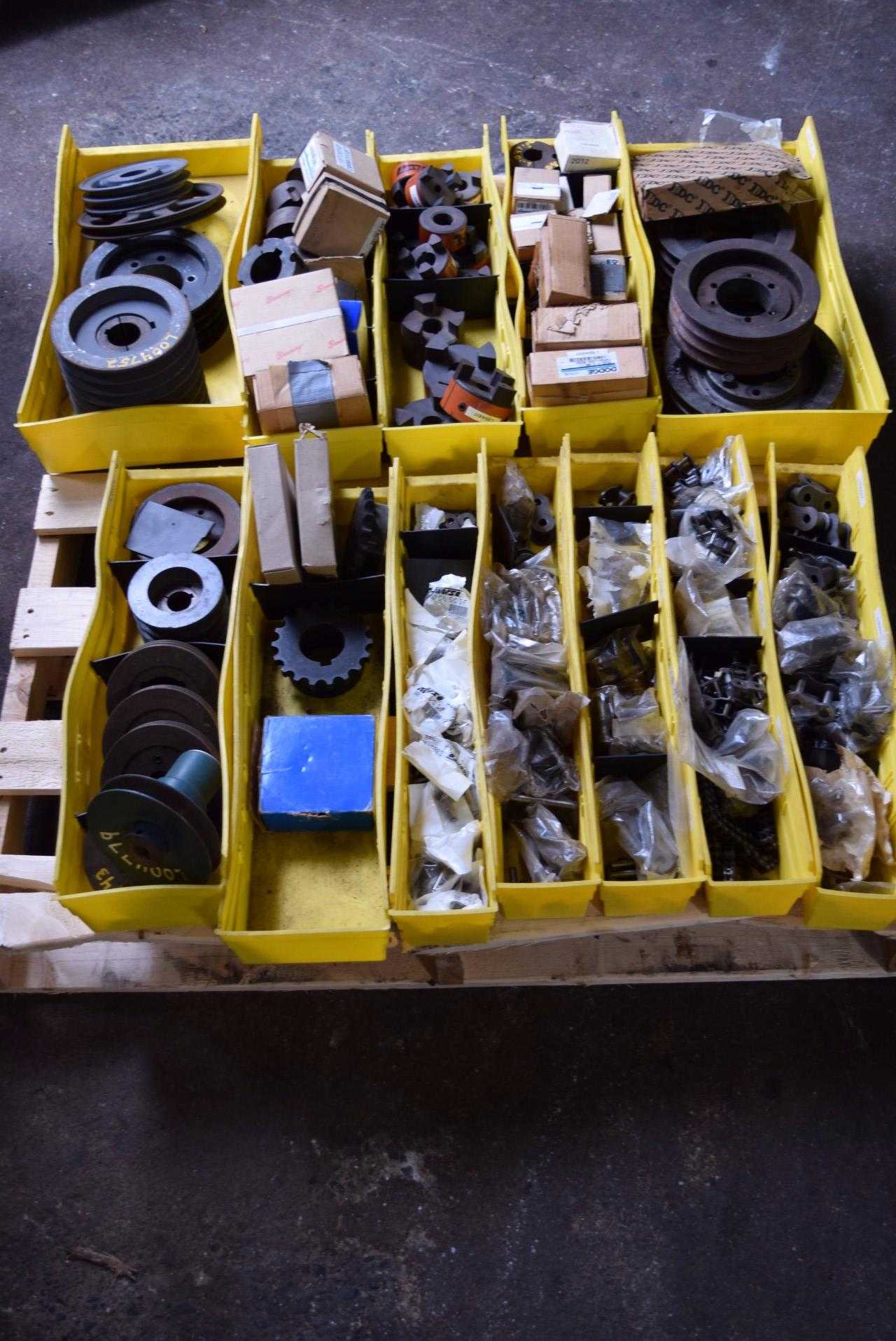 1 PALLET OF POWER TRANSMISSION PARTS - MISCELLANEOUS