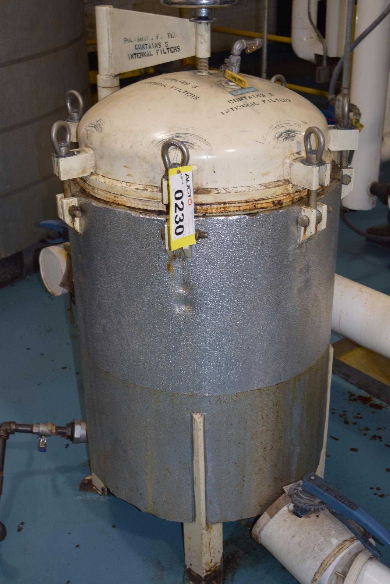 BFC 23576 100 PSI STEEL INSULATED PRESSURE VESSEL WITH FILTER ASSEMBLY - MISCELLANEOUS