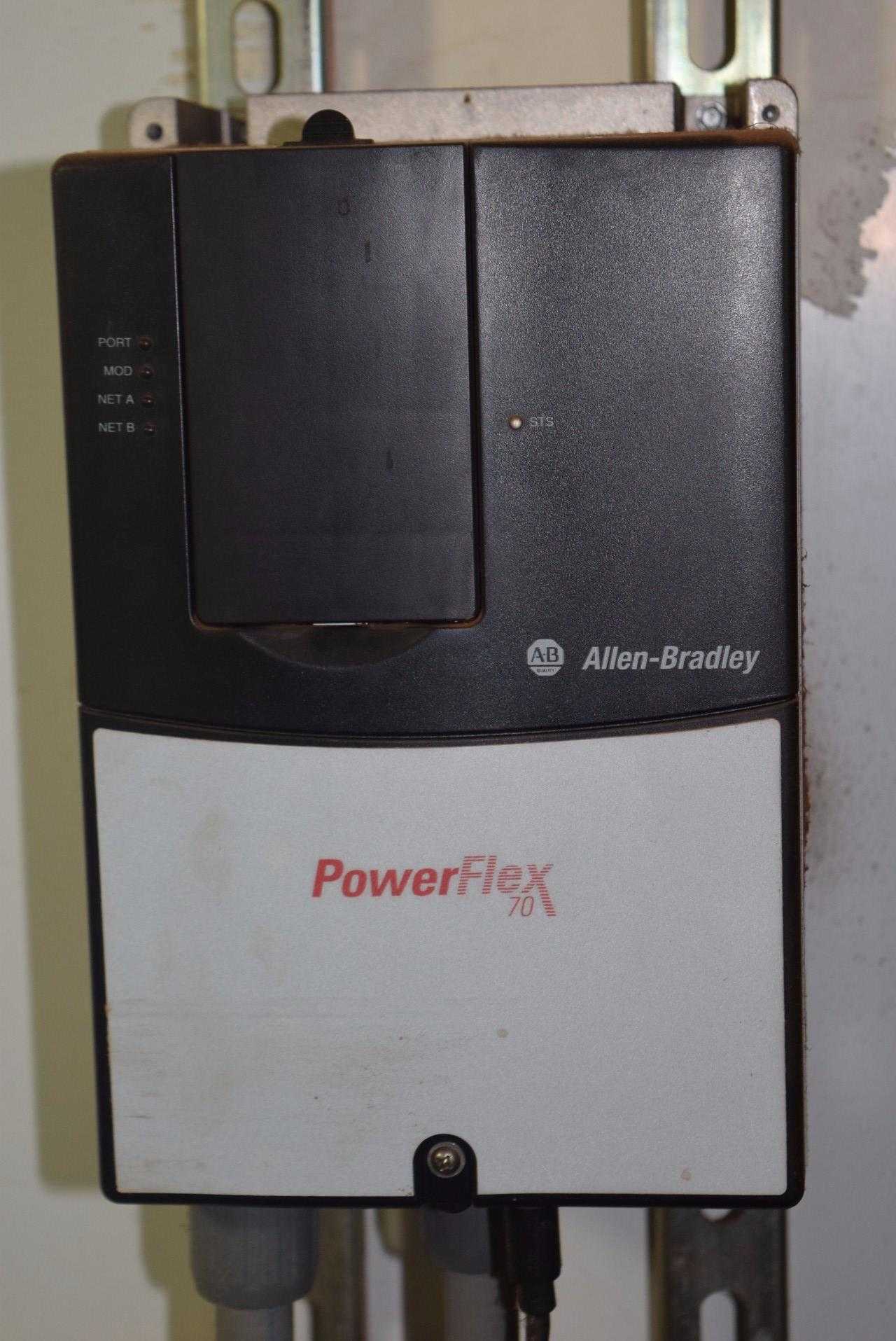 ALLEN BRADLEY POWERFLEX 70 7.5 HP AC MOTOR DRIVE - MISCELLANEOUS ALLEN BRADLEY POWERFLEX 70 7.5 HP AC MOTOR DRIVE - MISCELLANEOUS