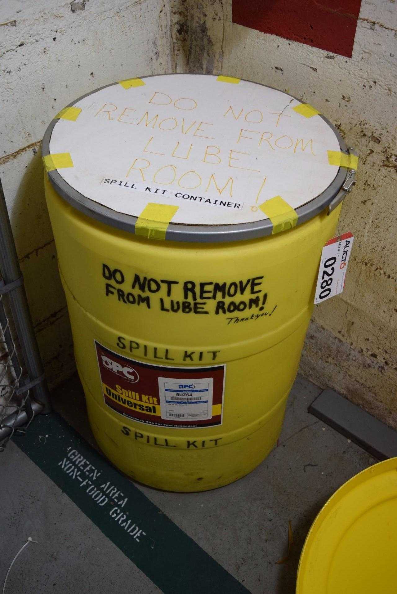 SPC 55 GALLON SPILL KIT CONTAINER 5UZ64 - MISCELLANEOUS SPC 55 GALLON SPILL KIT CONTAINER 5UZ64 - MISCELLANEOUS