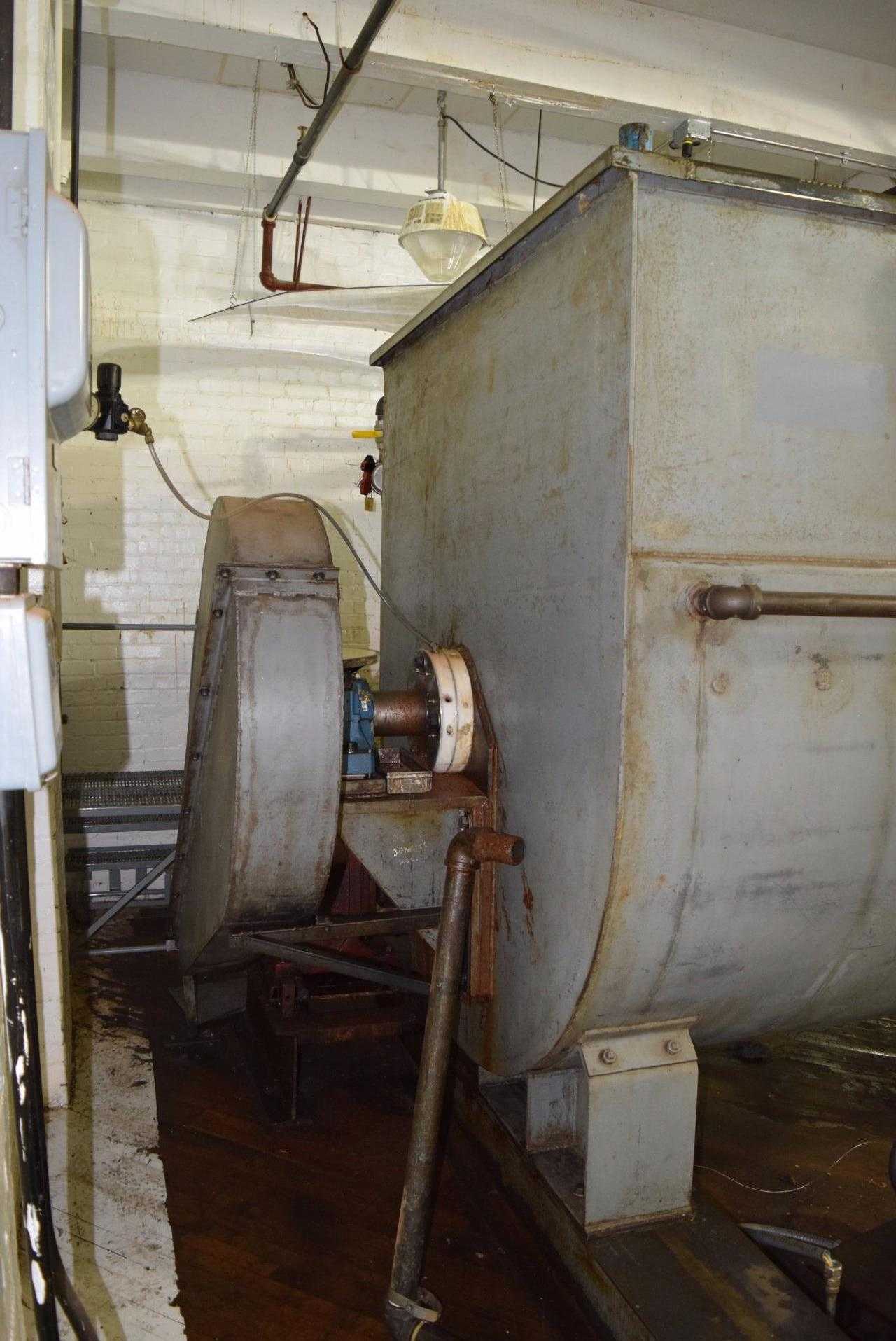 BOTTOM JACKETED STEEL TANK 112 WITH AGITATOR, 10 HP MOTOR, FOOT GEAR REDUCER - MISCELLANEOUS