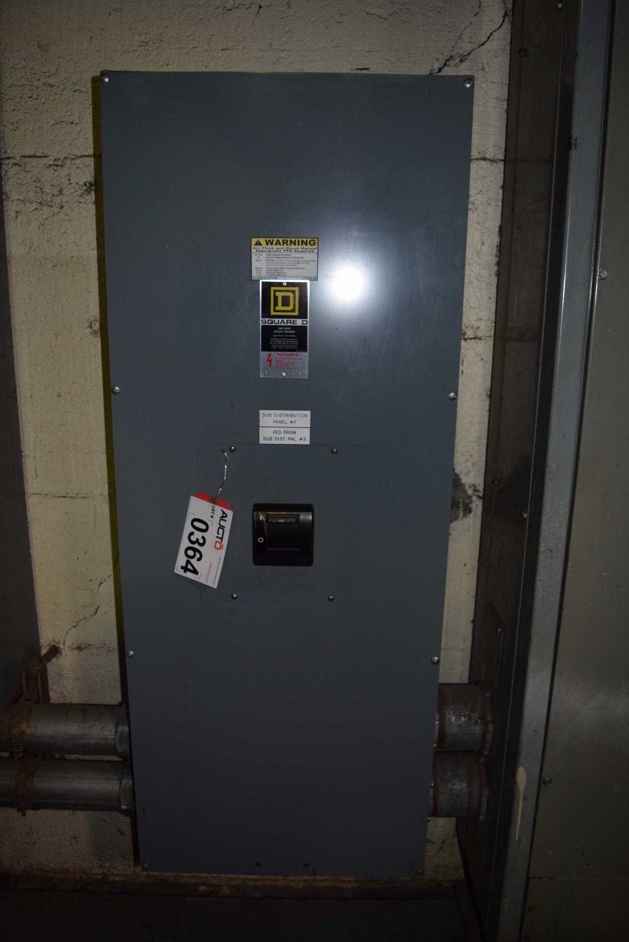 SQUARE D DISTRIBUTION PANEL 600 A BREAKER - MISCELLANEOUS