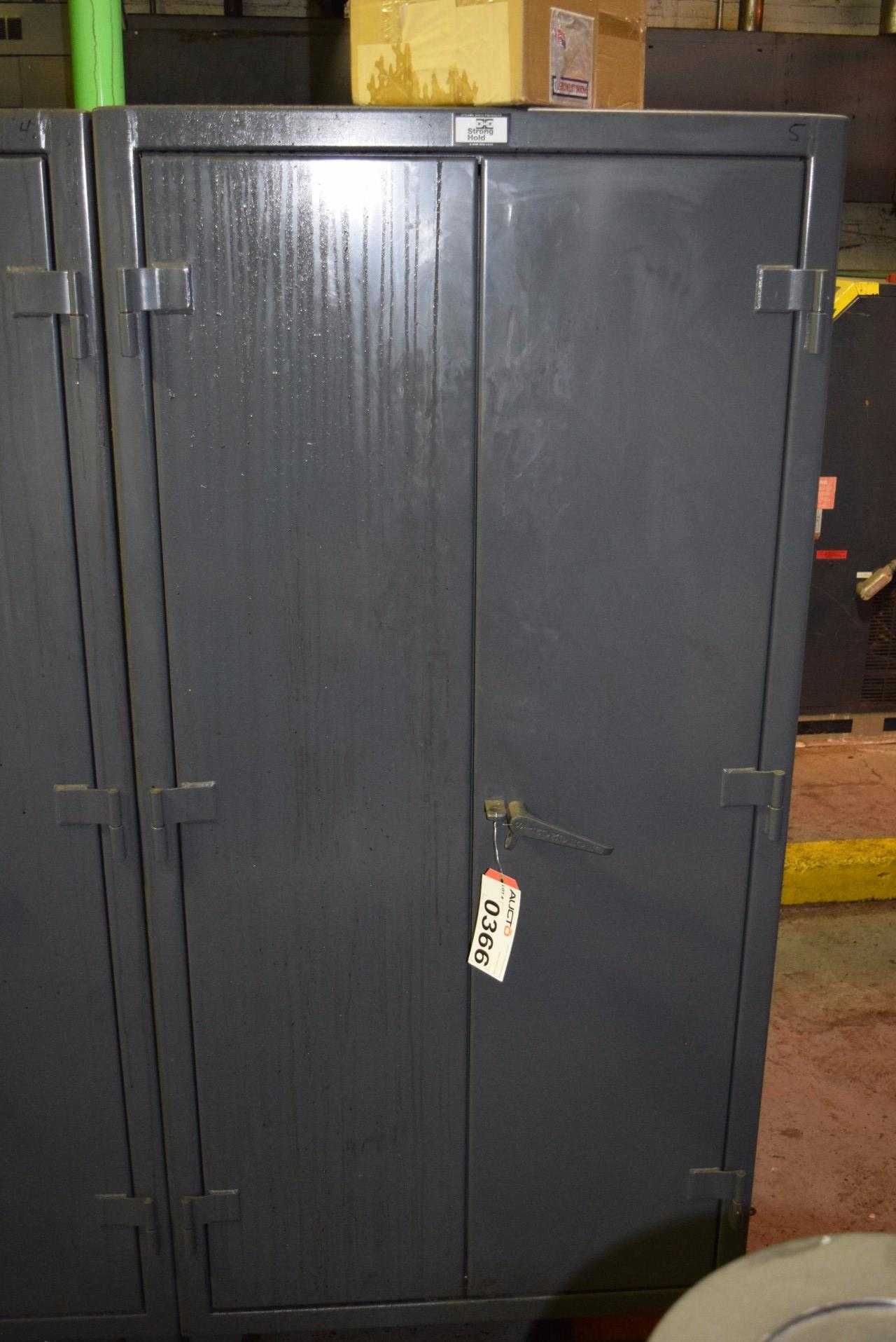 STRONG HOLD STEEL CABINET (WITHOUT CONTENTS) 3 X 2 X 6' - MISCELLANEOUS