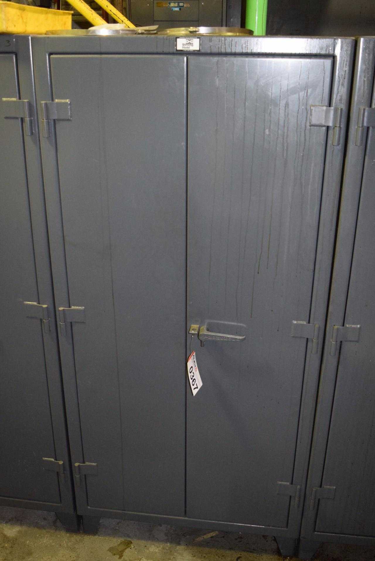 STRONG HOLD STEEL CABINET (WITHOUT CONTENTS) 3 X 2 X 6' - MISCELLANEOUS
