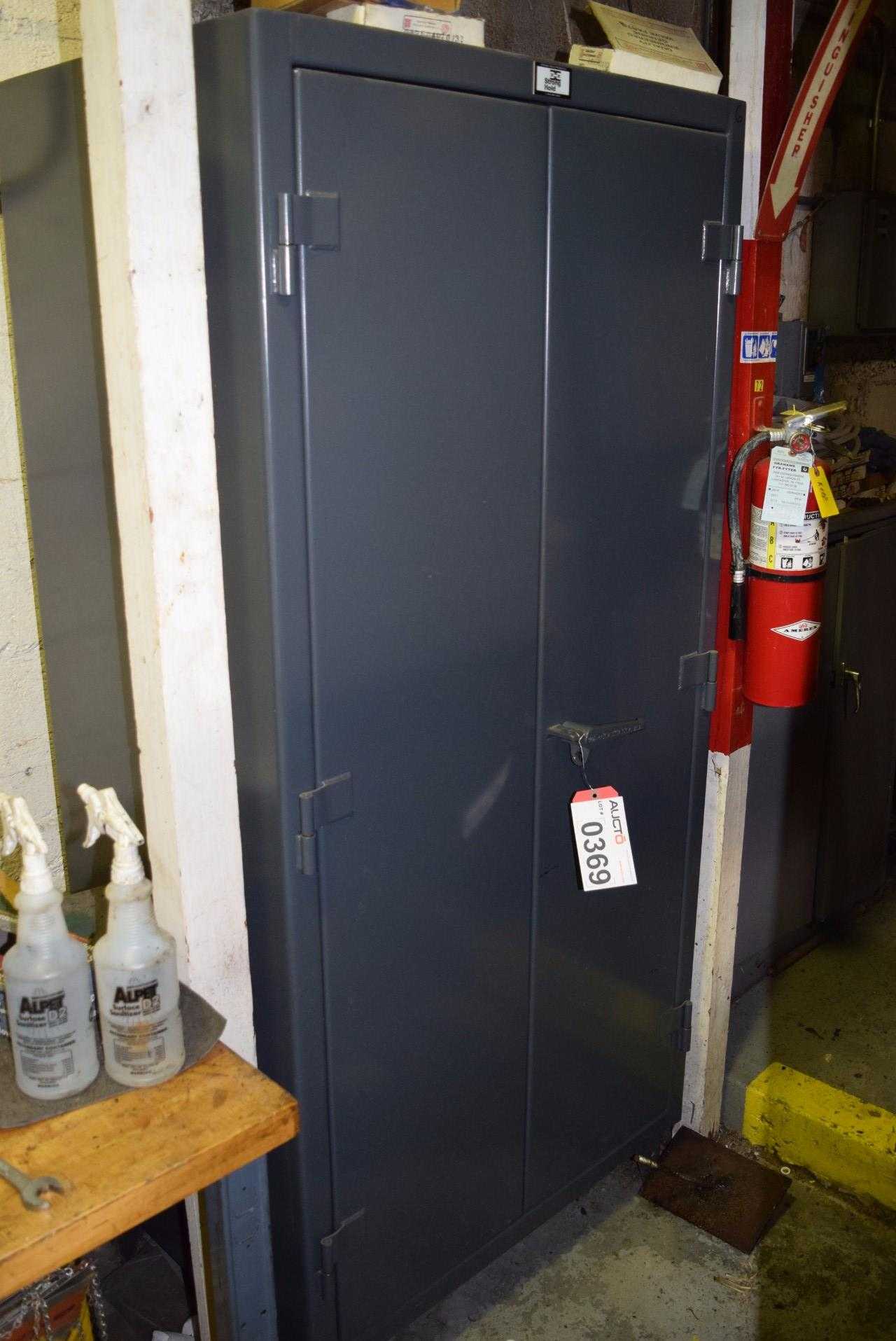 STRONG HOLD STEEL CABINET (WITHOUT CONTENTS) 3 X 2 X 6' - MISCELLANEOUS