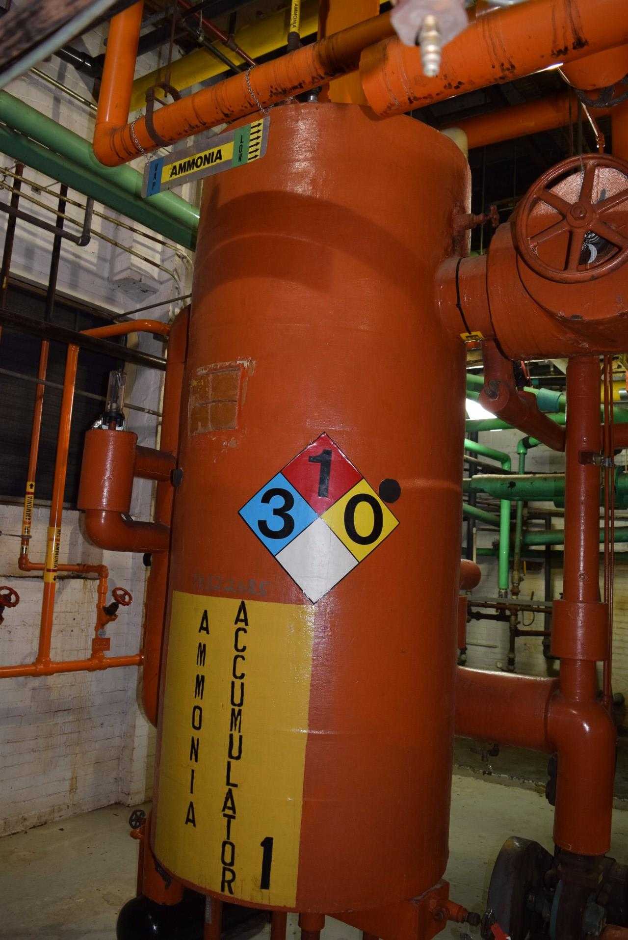 AMMONIA ACCUMULATOR TANK (DRAINED) - MISCELLANEOUS
