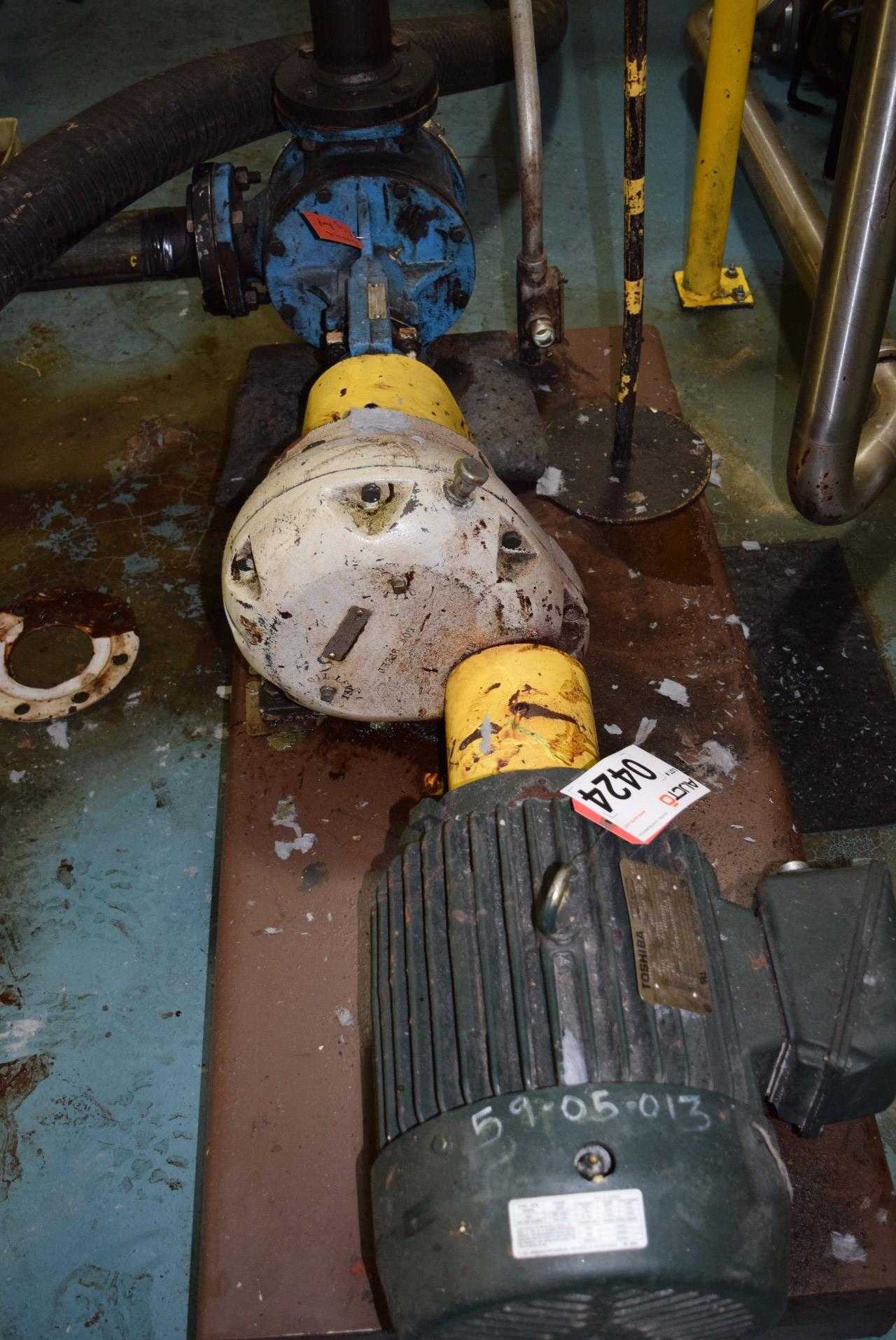 VIKING LL125 GEAR PUMP WITH TOSHIBA 10 HP MOTOR, GEAR REDUCER - MISCELLANEOUS