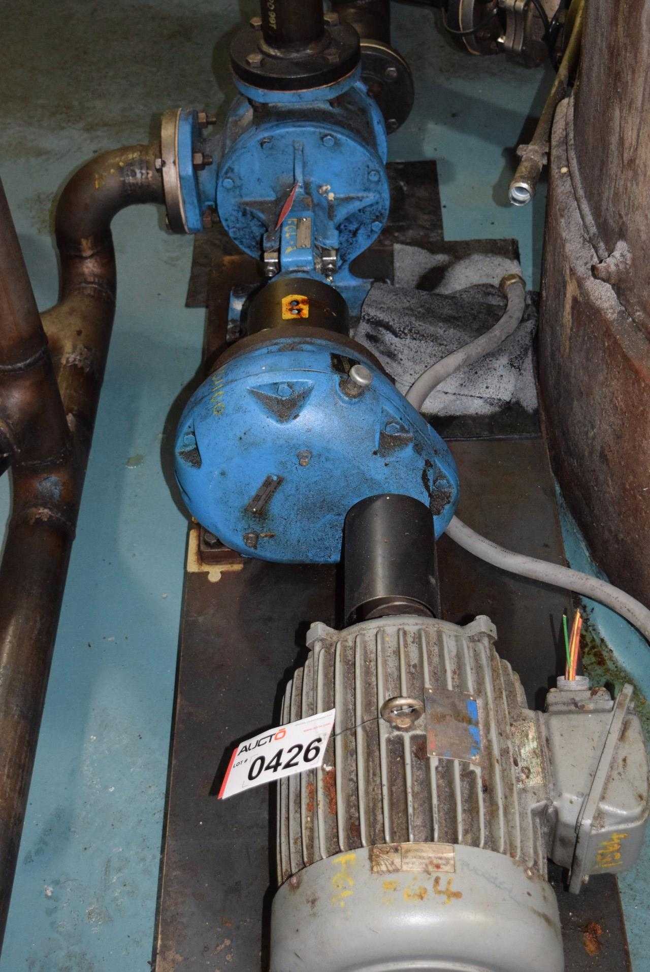 VIKING LL125 GEAR PUMP WITH BALDOR 10 HP MOTOR, GEAR REDUCER - MISCELLANEOUS