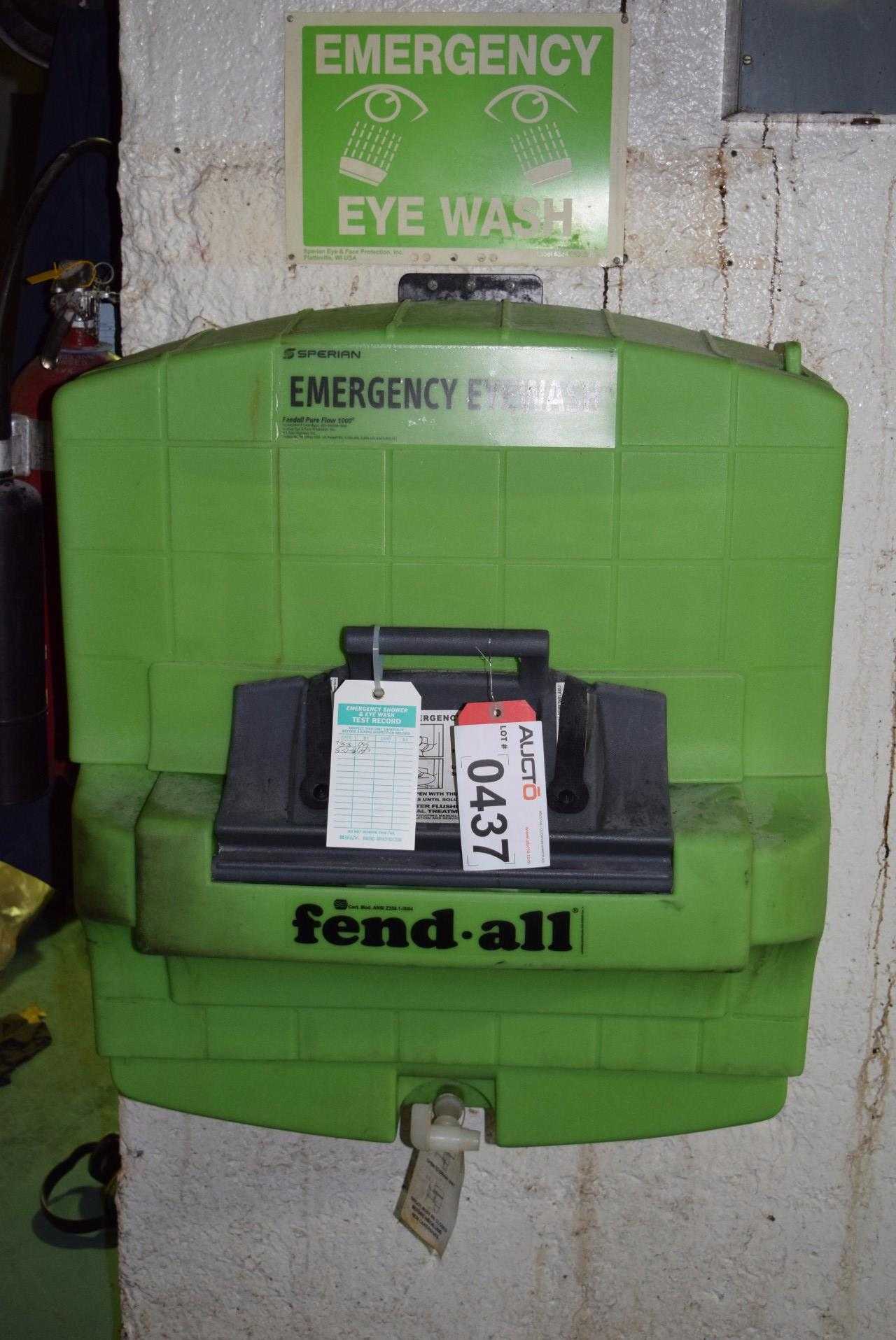 SPERIAN EMERGENCY EYEWASH STATION FENDALL PURE FLOW 1000 - MISCELLANEOUS