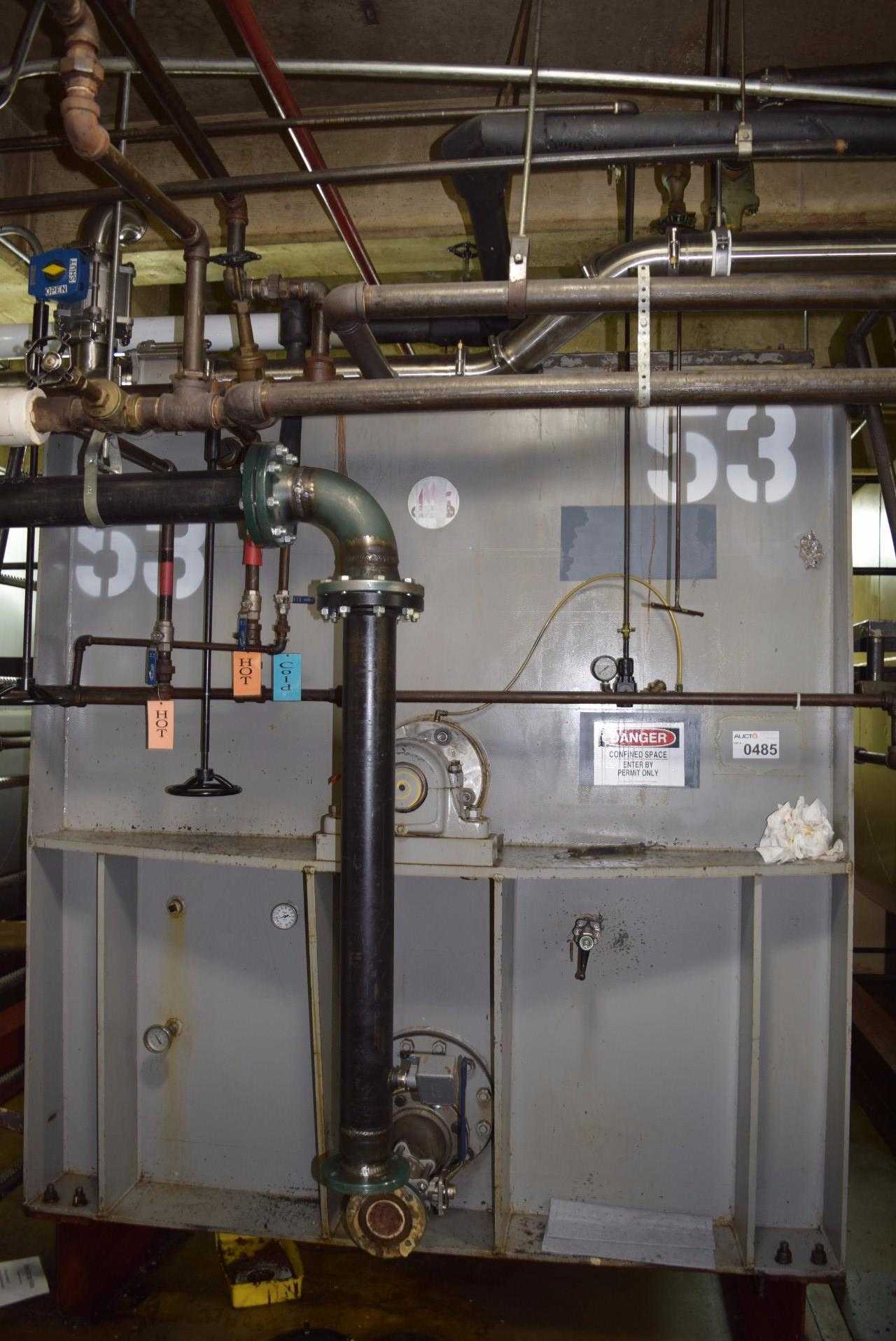 MCCARTER JACKETED HOLDING TANK 53 WITH AGITATOR - MISCELLANEOUS