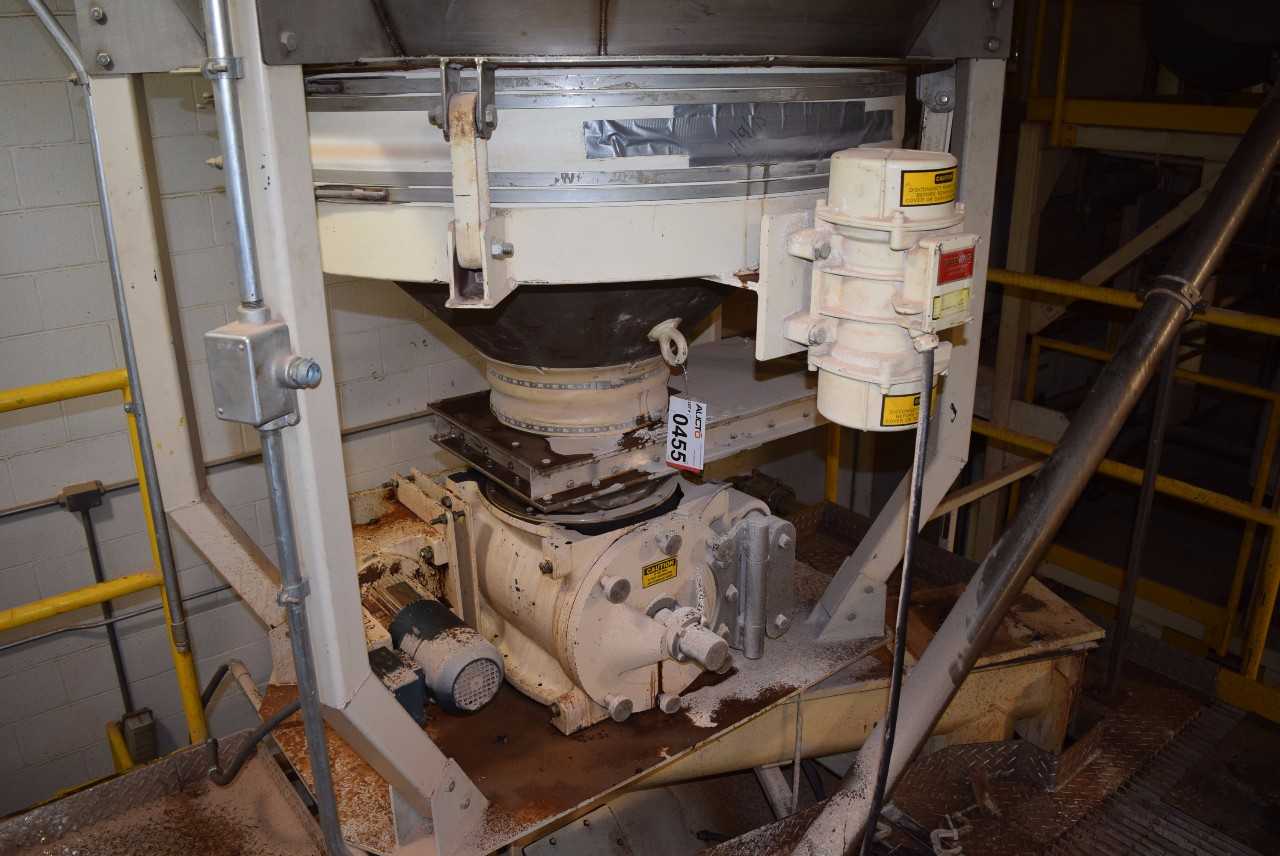CARMAN HOPPER VIBRATOR WITH SALINA VORTEX MSC14-WS2 GATE VALVE AND NUCON DT1250 ROTARY VALVE - MISCELLANEOUS