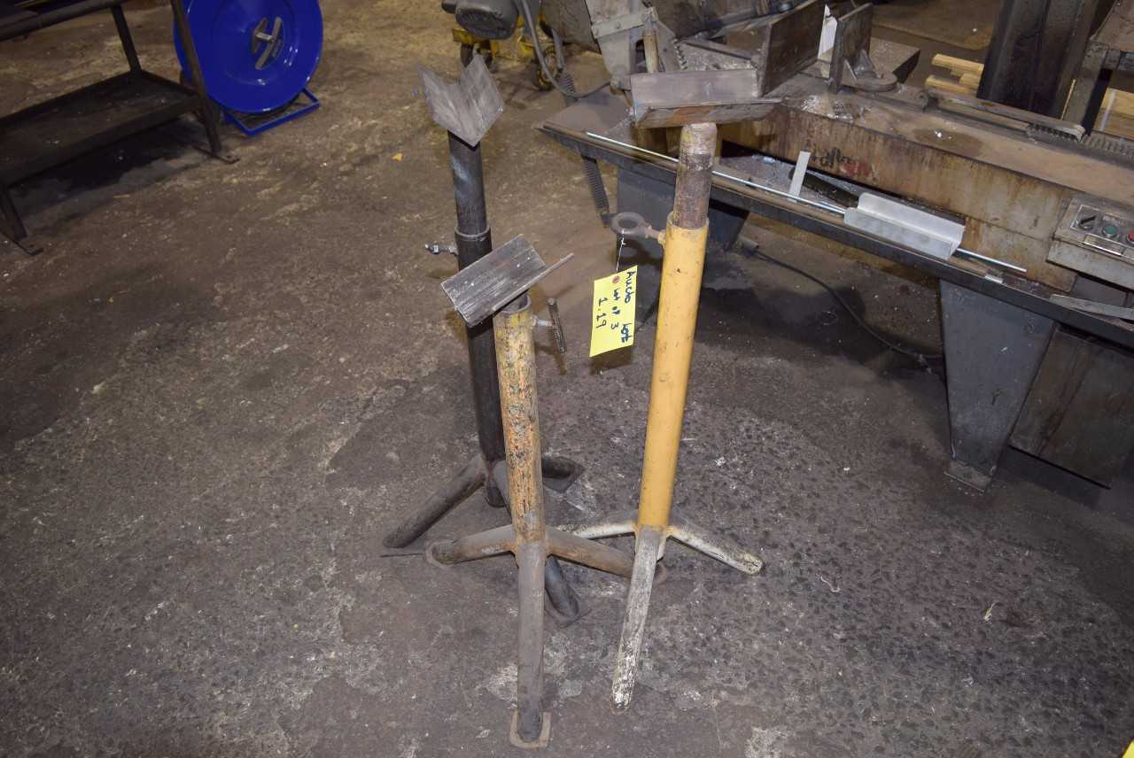 LOT OF ASSORTED PIPE STANDS - MISCELLANEOUS