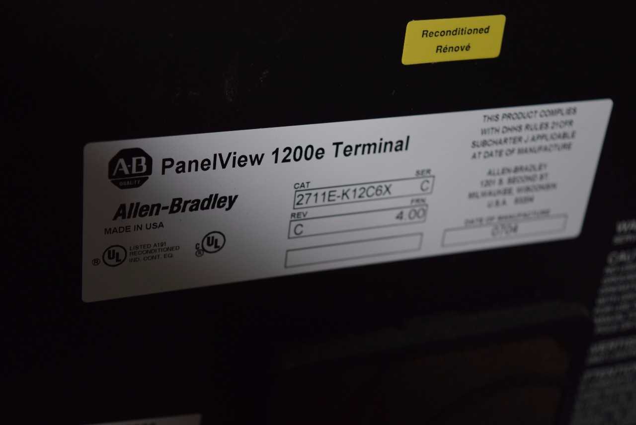 ALLEN BRADLEY PANELVIEW 1200 OPERATOR INTERFACE - MISCELLANEOUS
