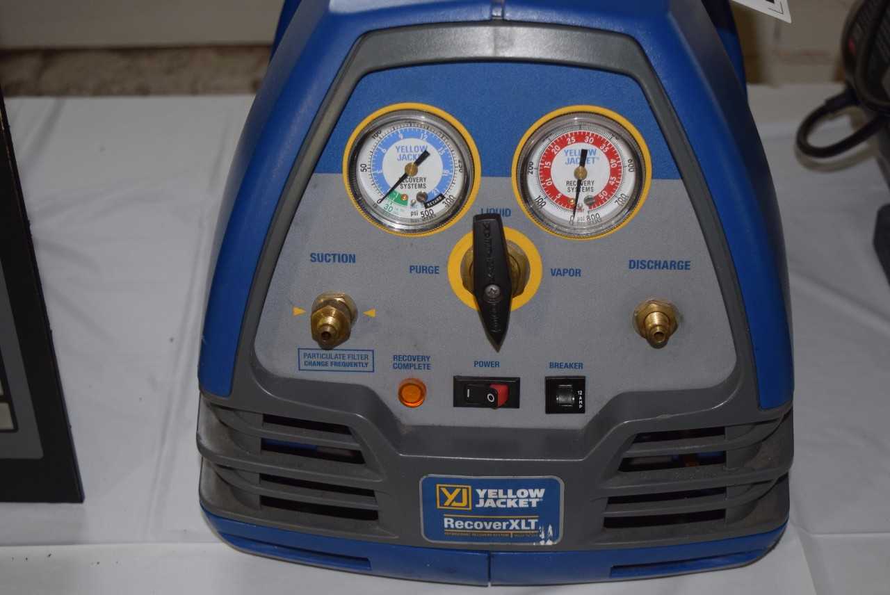 YELLOW JACKET RECOVERXLT 95760 REFRIGERANT RECOVERY SYSTEM - MISCELLANEOUS