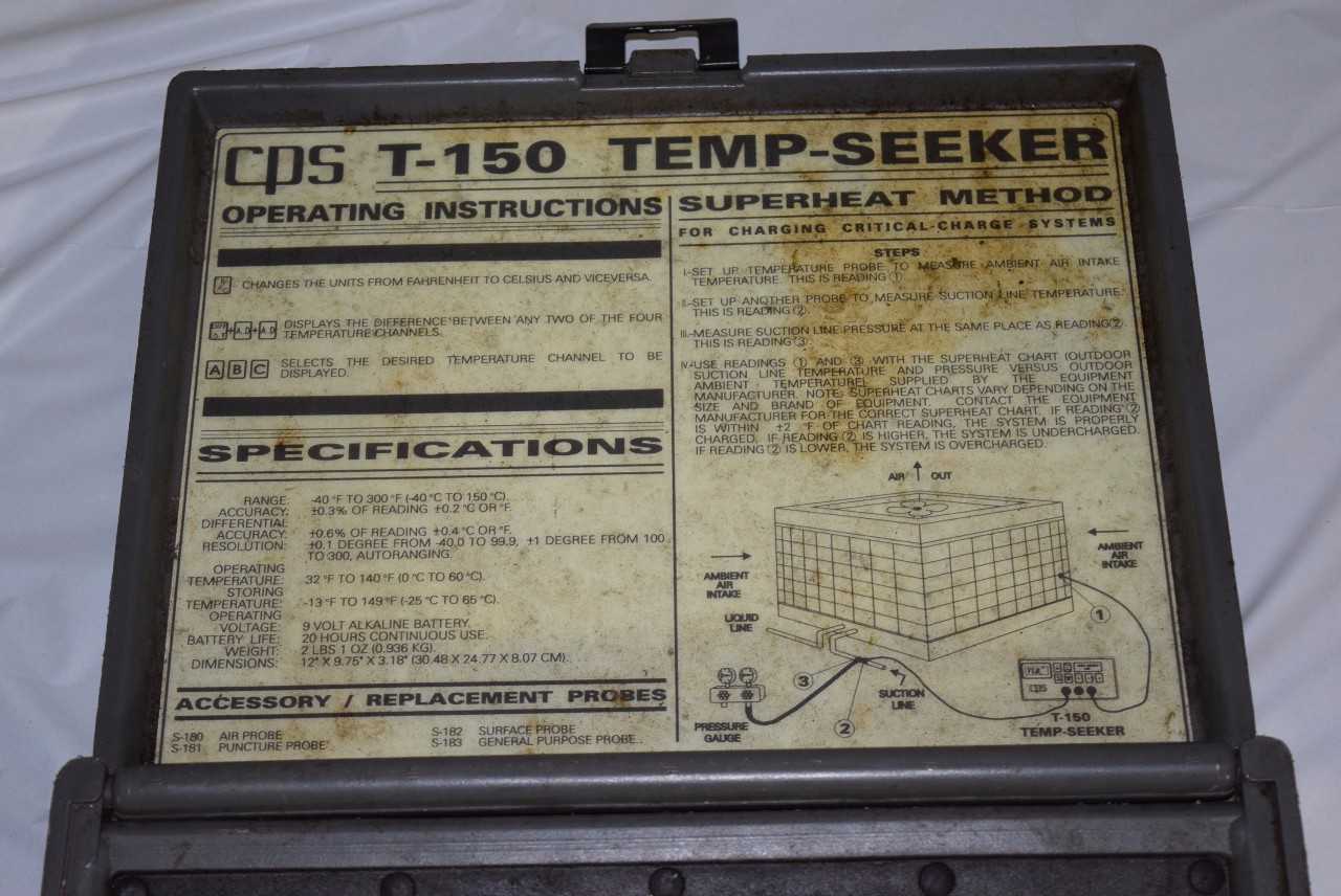 CPS T-150 TEMP-SEEKER - MISCELLANEOUS