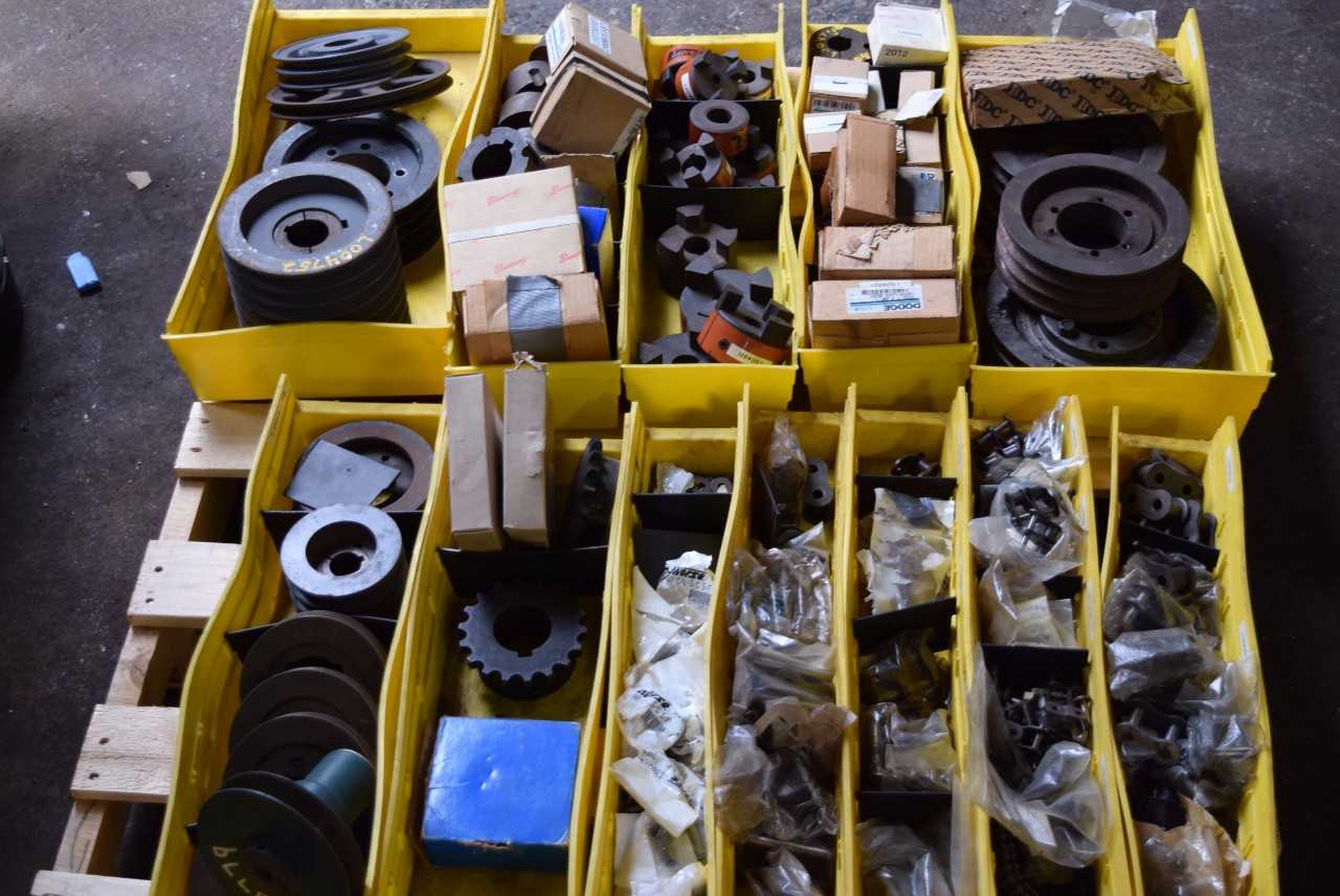 1 PALLET OF POWER TRANSMISSION PARTS - MISCELLANEOUS