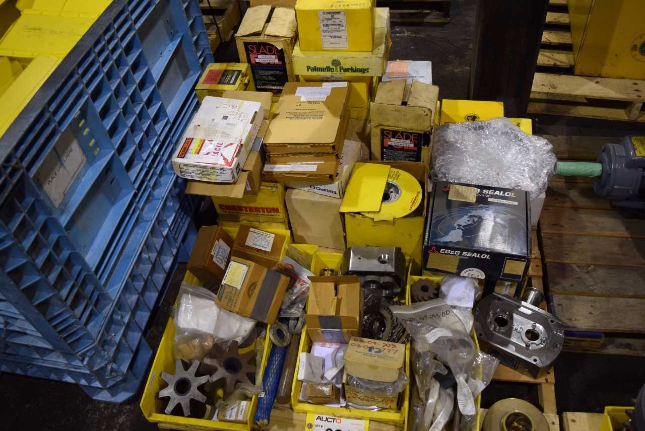 1 PALLET OF PUMP PARTS - MISCELLANEOUS
