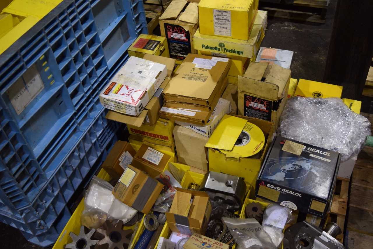 1 PALLET OF PUMP PARTS - MISCELLANEOUS
