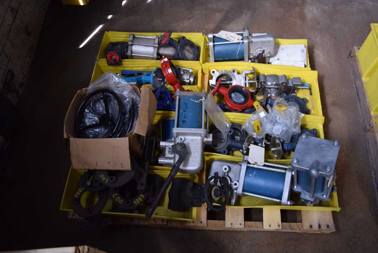 1 PALLET OF VALVES AND VALVE REPLACEMENT PARTS - MISCELLANEOUS