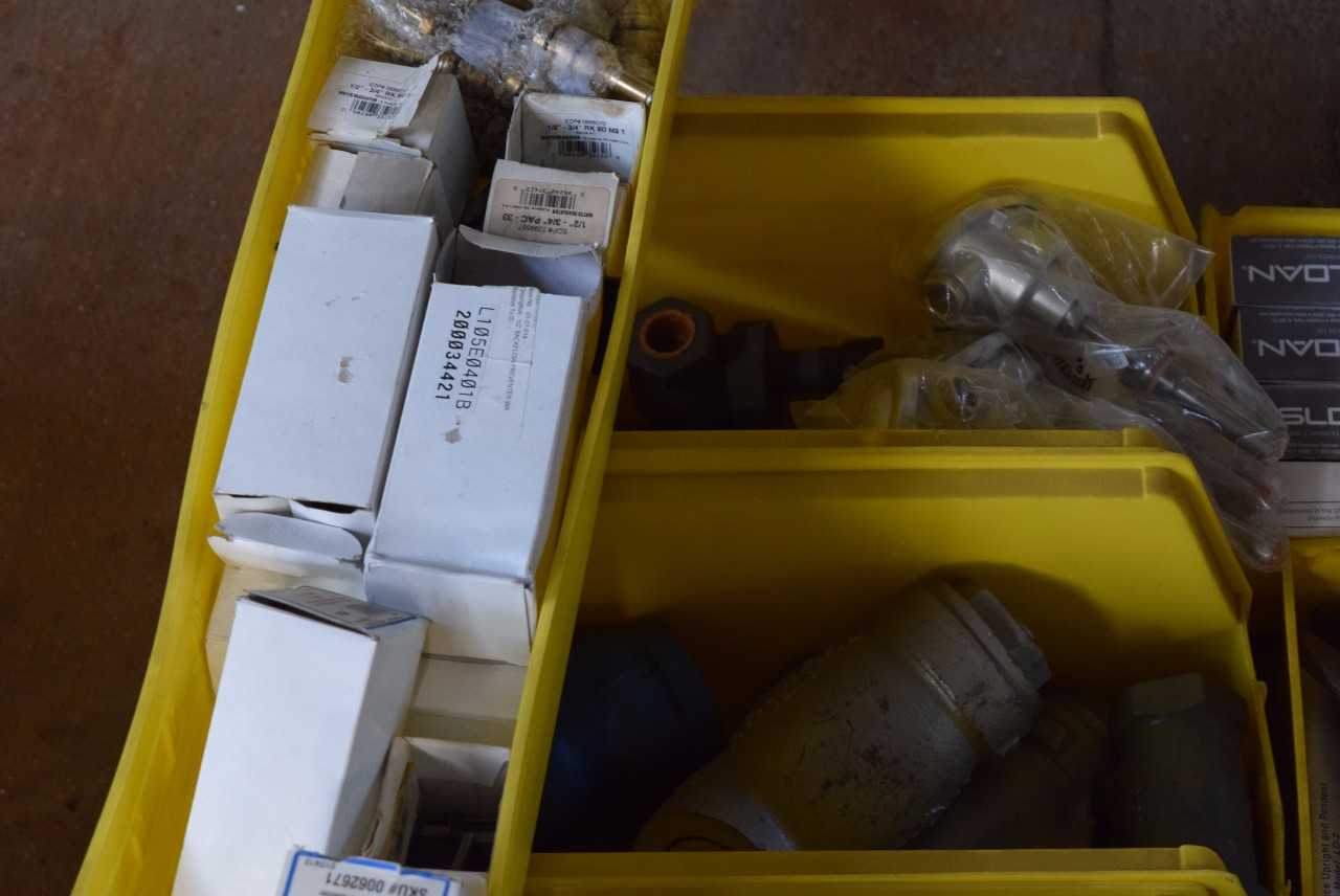 1 PALLET OF VALVES AND VALVE REPLACEMENT PARTS - MISCELLANEOUS