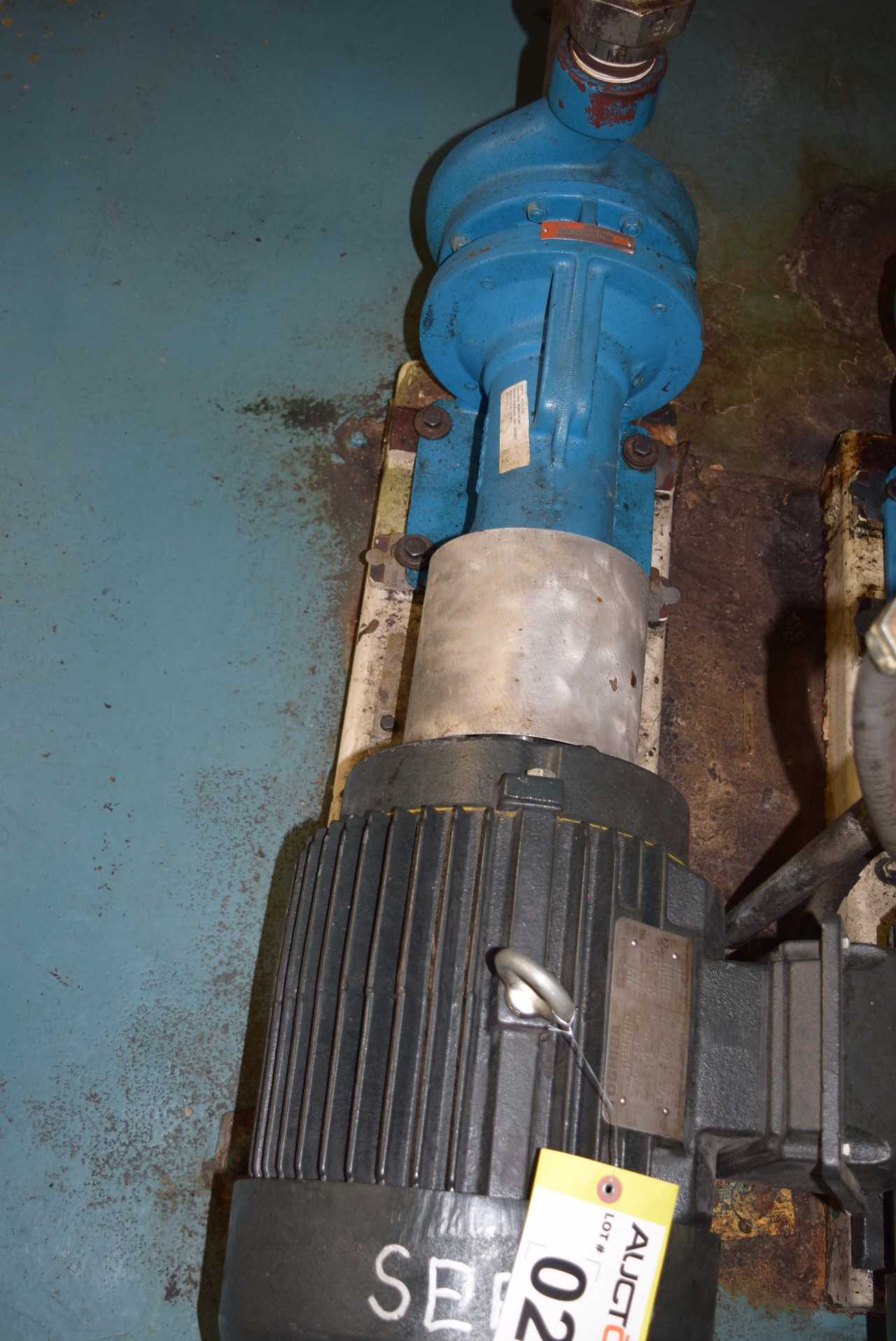 CRANE-BURKES IRON CENTRIFUGAL PUMP AND MOTOR - MISCELLANEOUS