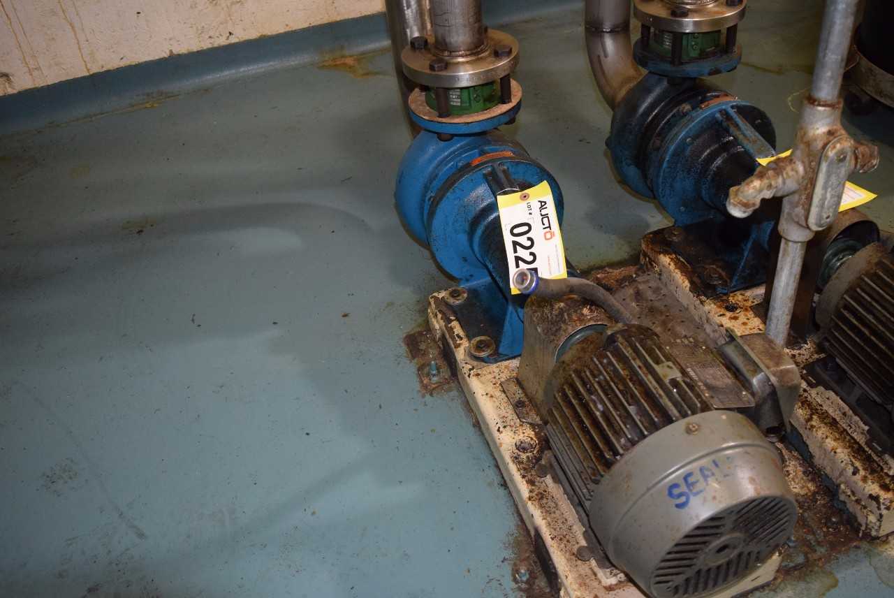 BURKES IRON CENTRIFUGAL PUMP AND MOTOR - MISCELLANEOUS