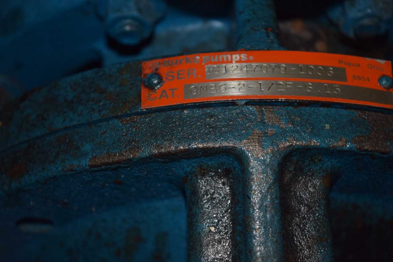 BURKES IRON CENTRIFUGAL PUMP AND MOTOR - MISCELLANEOUS