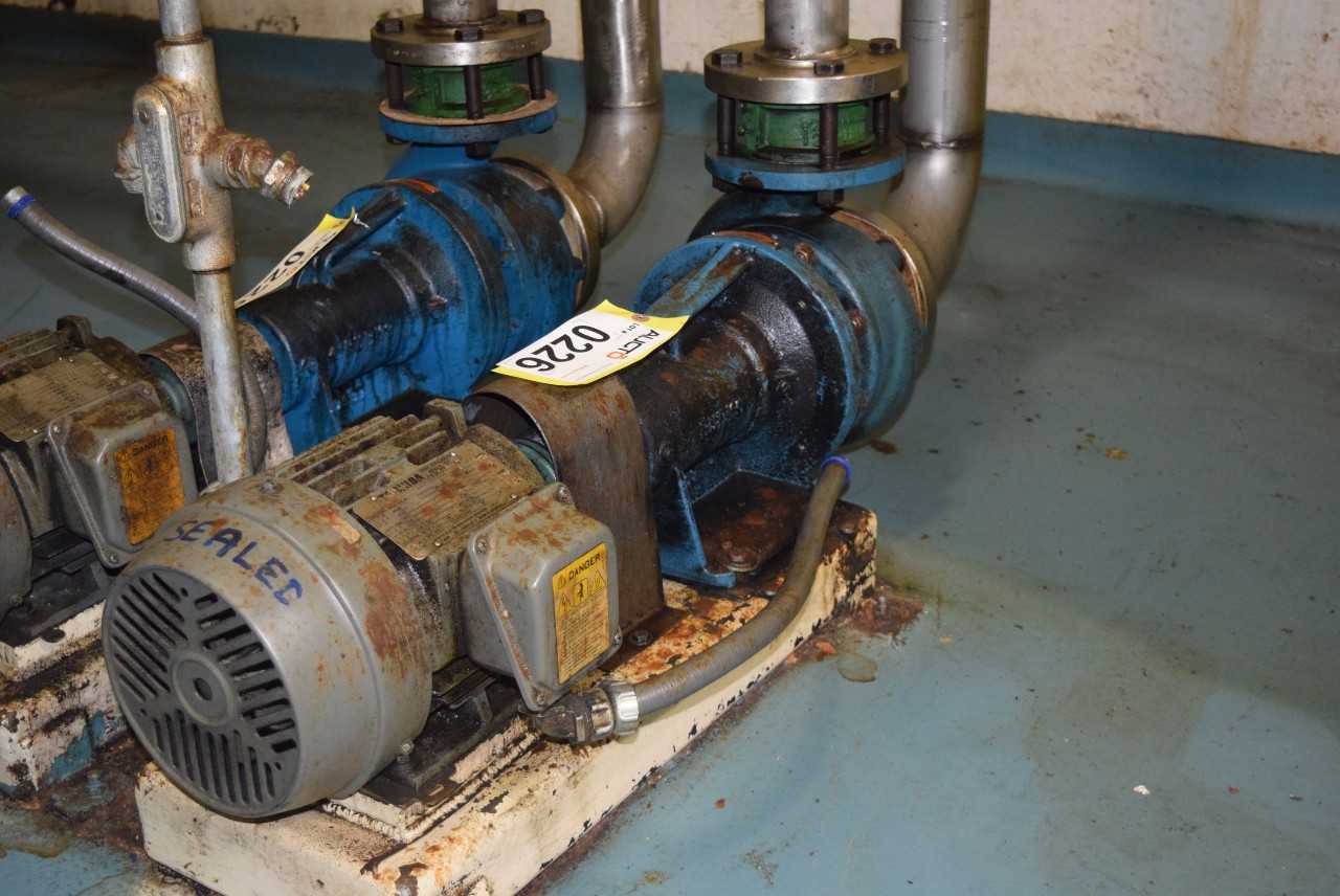 BURKES IRON CENTRIFUGAL PUMP WITH MOTOR - MISCELLANEOUS