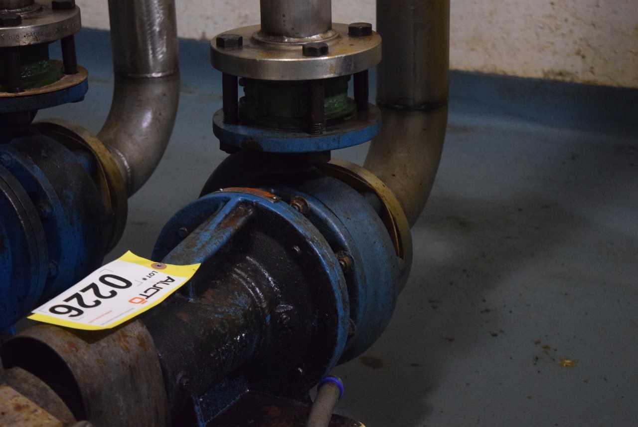BURKES IRON CENTRIFUGAL PUMP WITH MOTOR - MISCELLANEOUS
