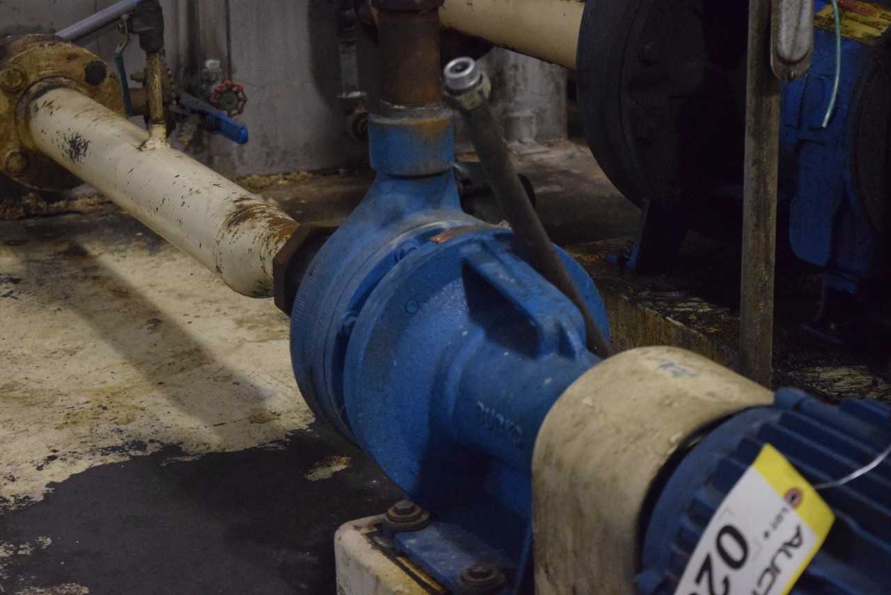 BURKES CNB6-1-172-6.25 2 X 1.5 INCH CENTRIFUGAL PUMP W/ WEG 3 HP MOTOR - MISCELLANEOUS