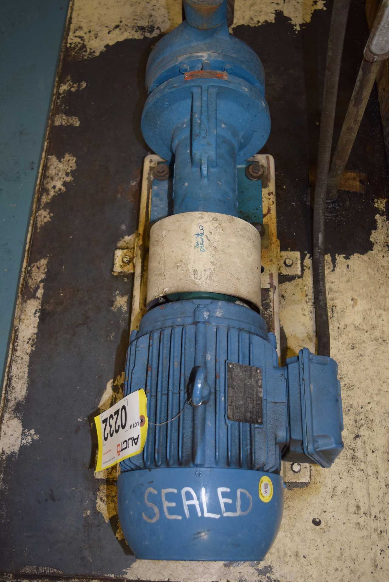 INGERSOLL-RAND 10 INCH IRON CENTRIFUGAL PUMP WITH MOTOR - MISCELLANEOUS