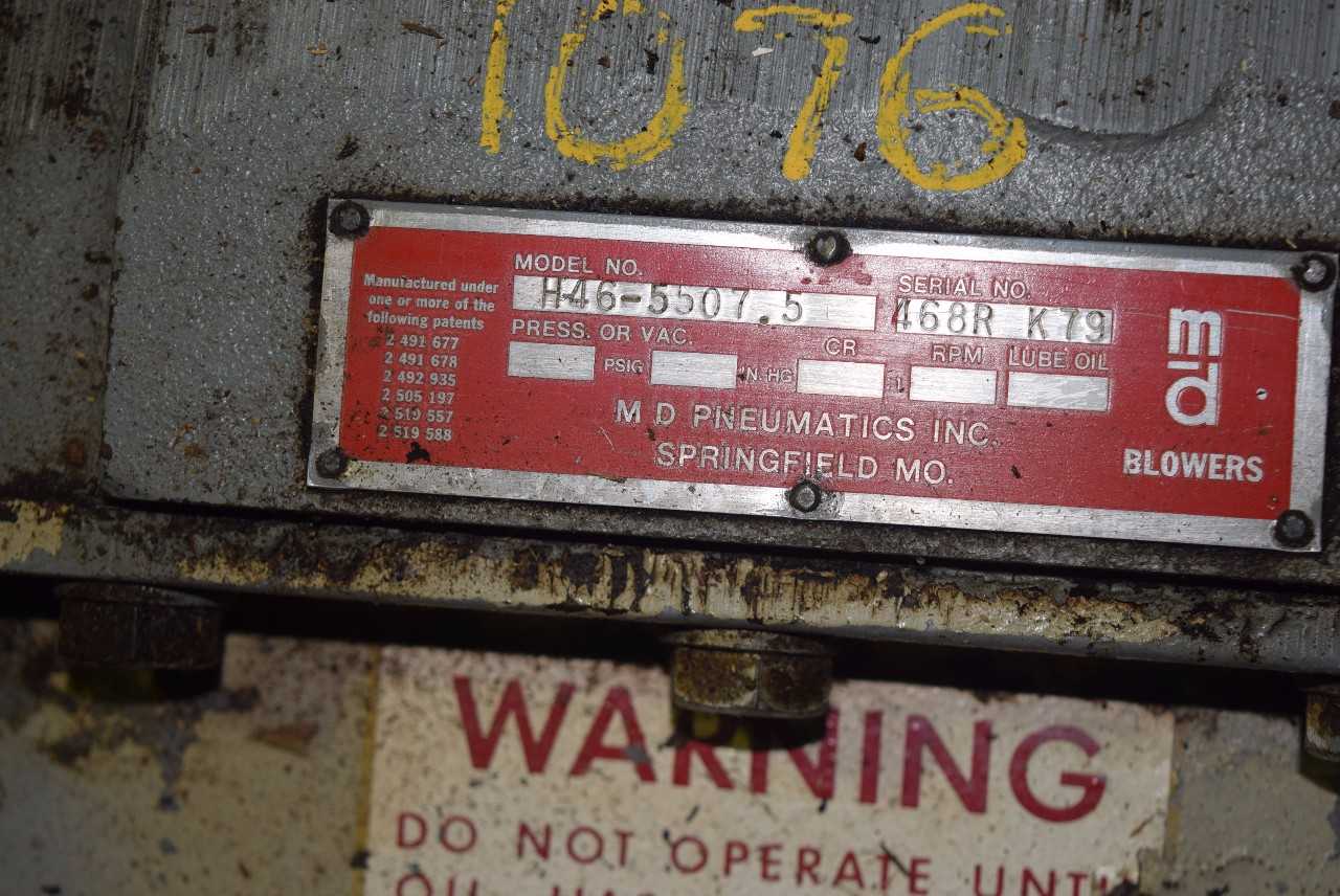 MD PNEUMATICS H46-5507.5 BLOWER - MISCELLANEOUS