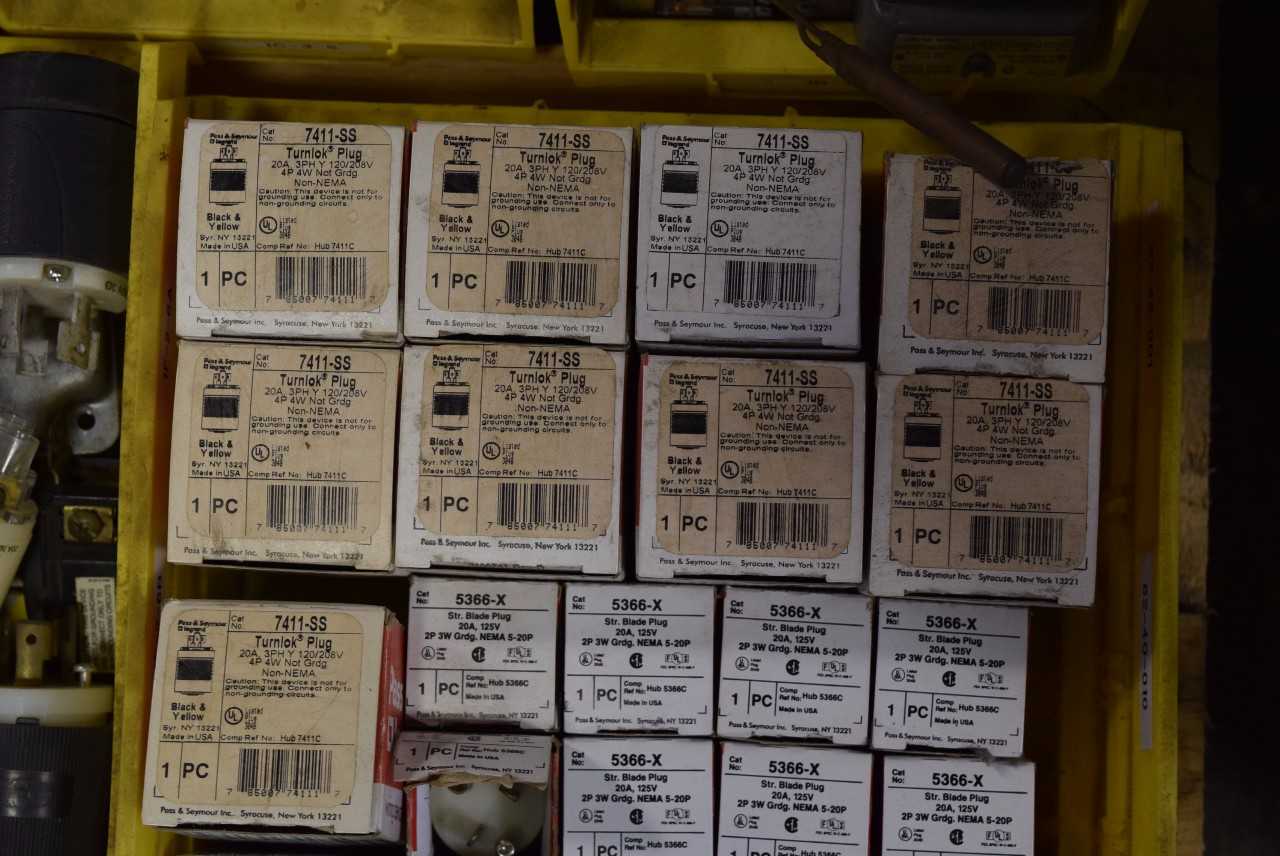 1 PALLET OF ASSORTED ELECTRICAL PARTS - MISCELLANEOUS