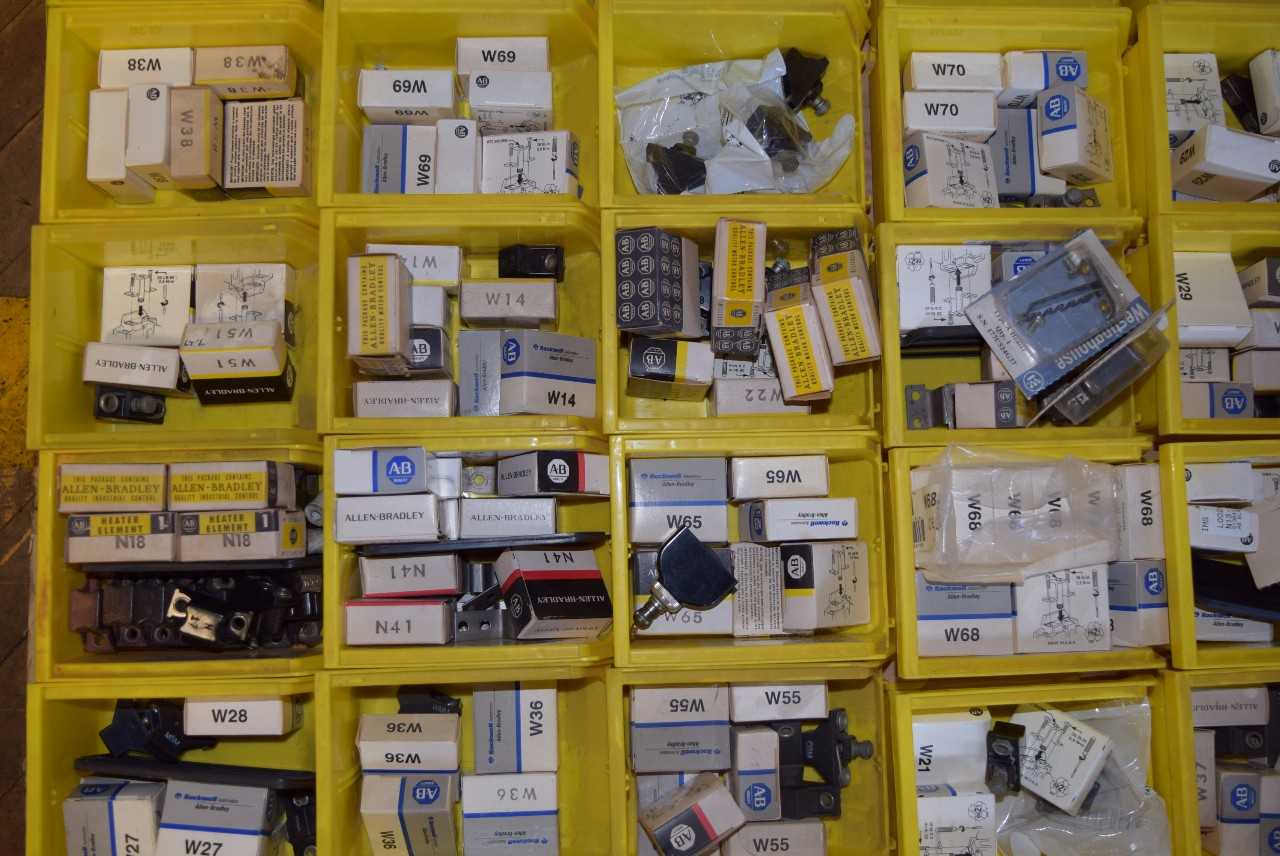 1 PALLET OF ASSORTED ELECTRICAL PARTS - MISCELLANEOUS